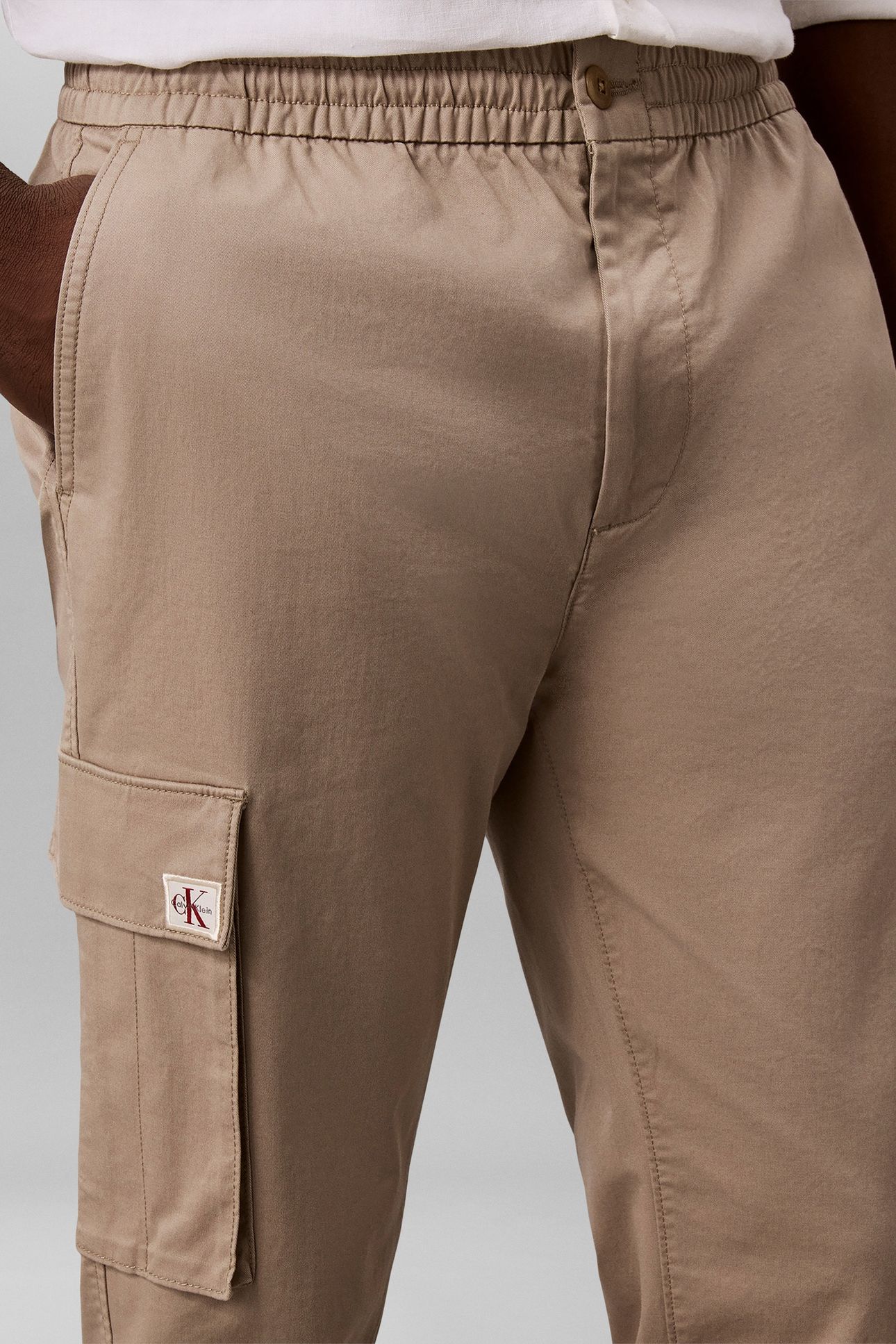 SKINNY COMFORT COTTON VINTAGE KHAKI 9