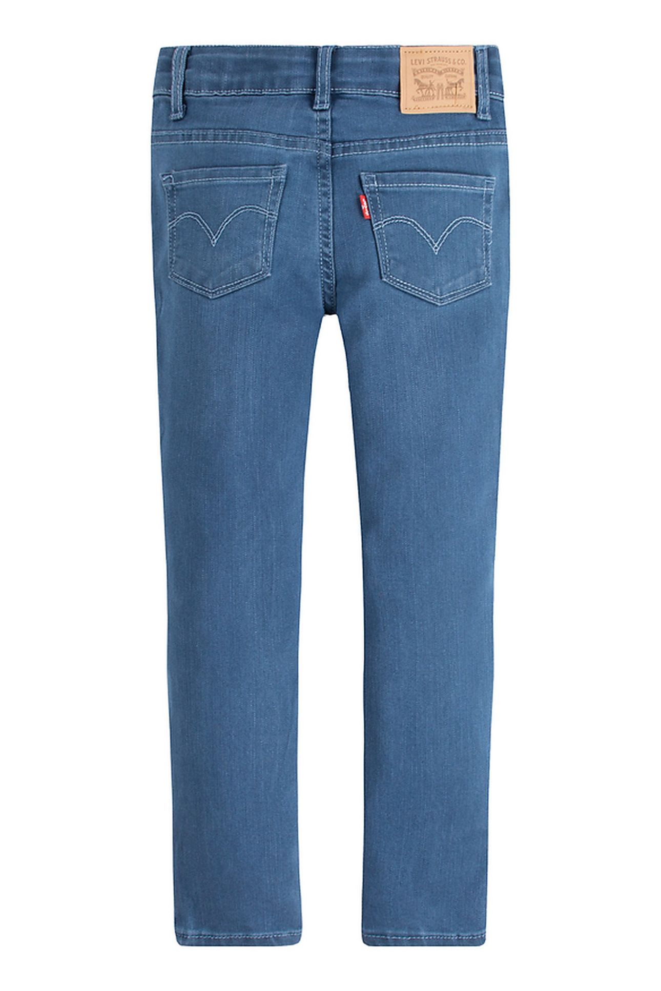 GIRLS 711 SKINNY FIT JEANS BLUE WINDS 2