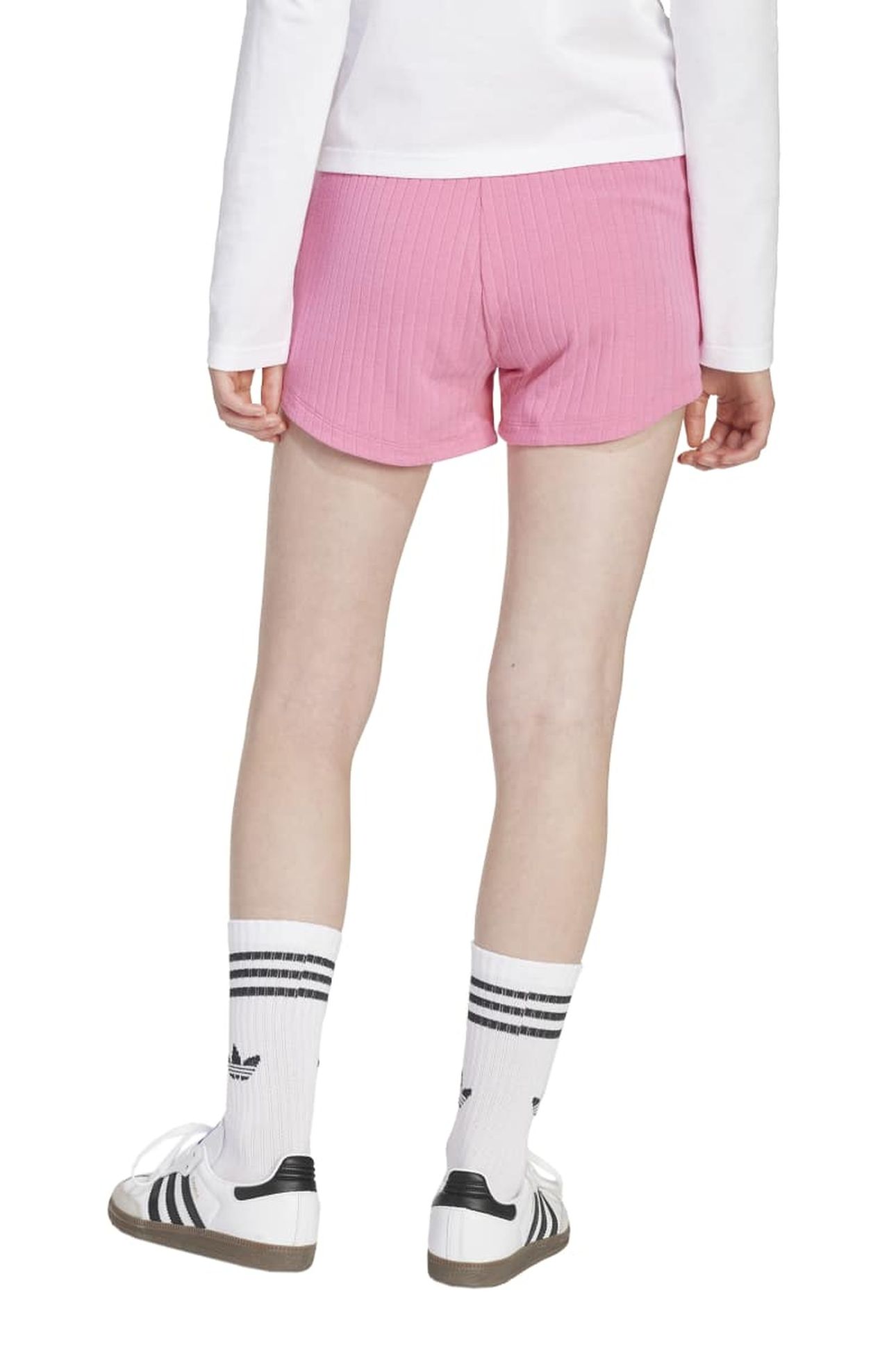 JUNIOR RIB SHORTS PINK FUSION 2