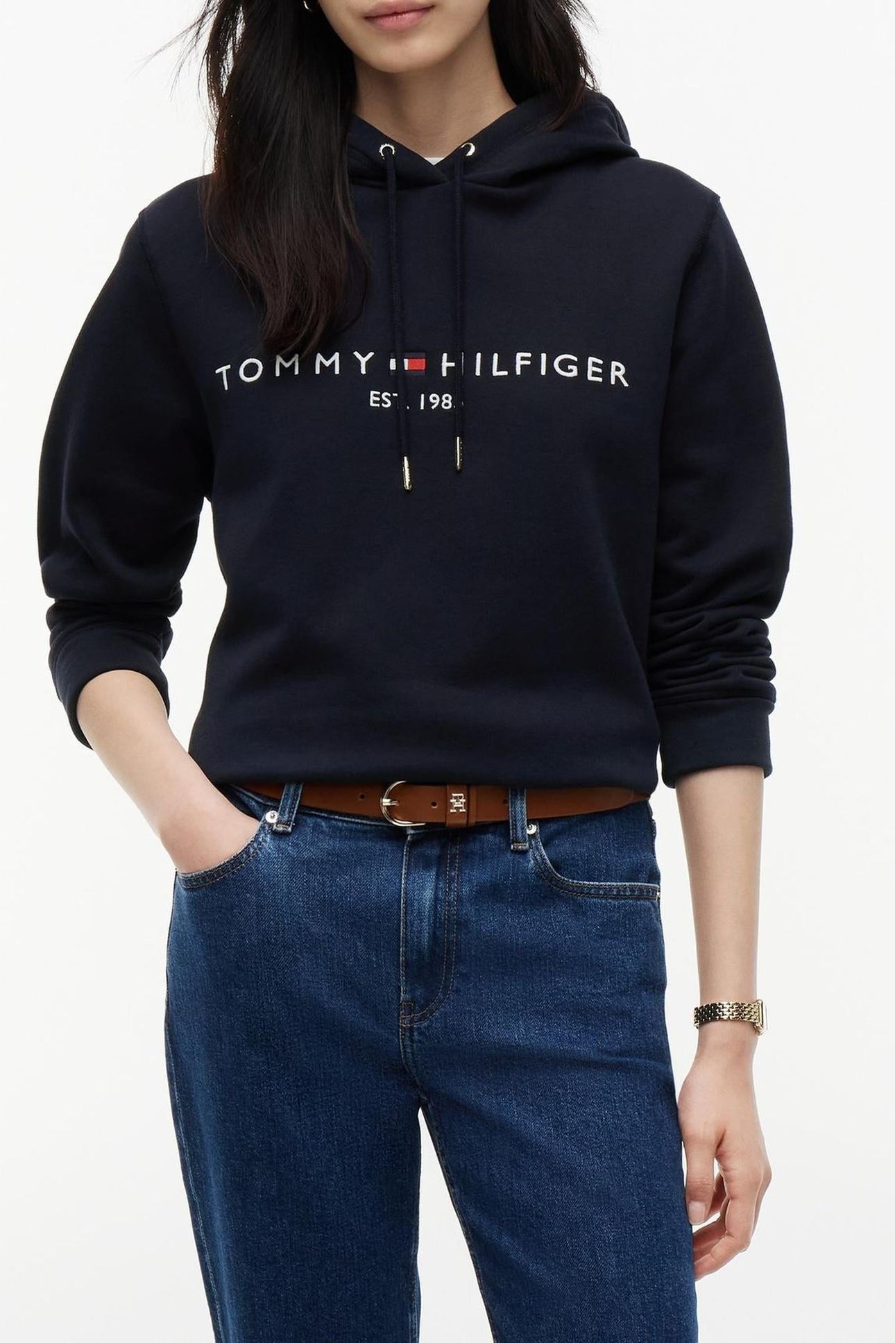 HERITAGE HILFIGER HOODIE NAVY BLUE 3