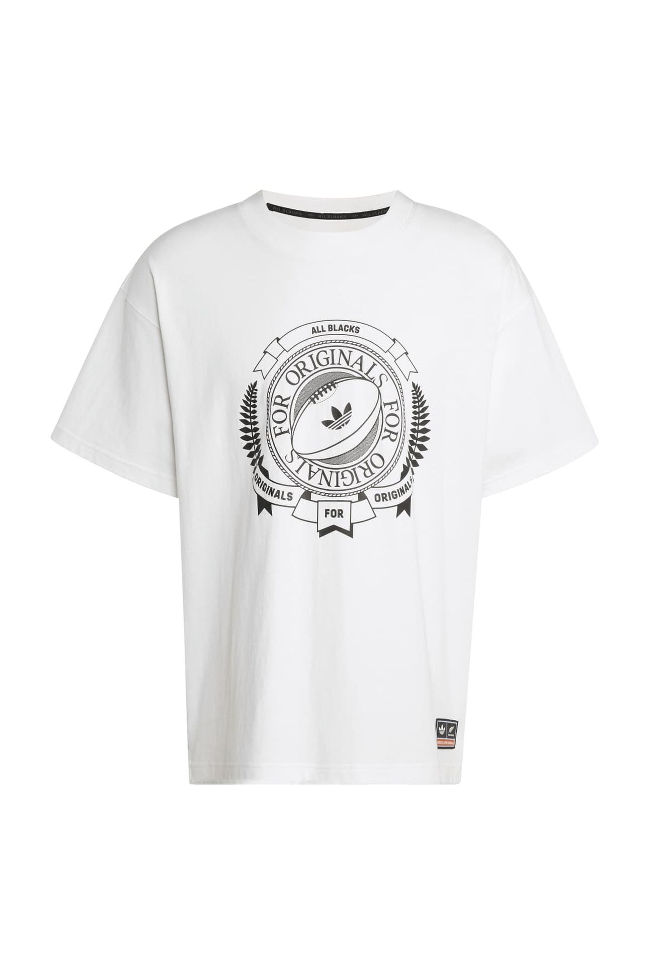 UNISEX GRAPHIC TEE CORE WHITE 4