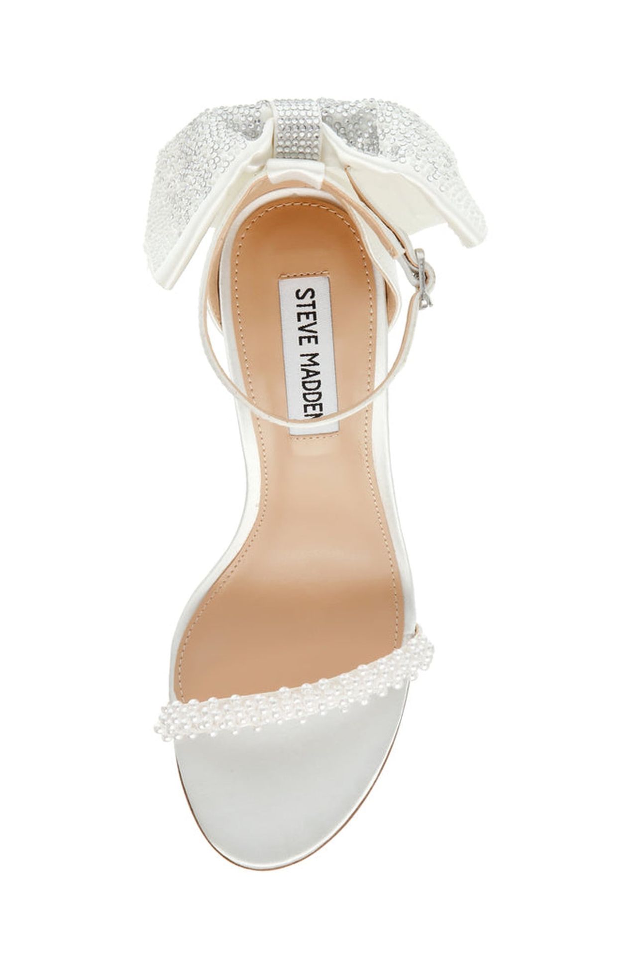 BELLAROSA-P SANDALS IVORY SATIN 6