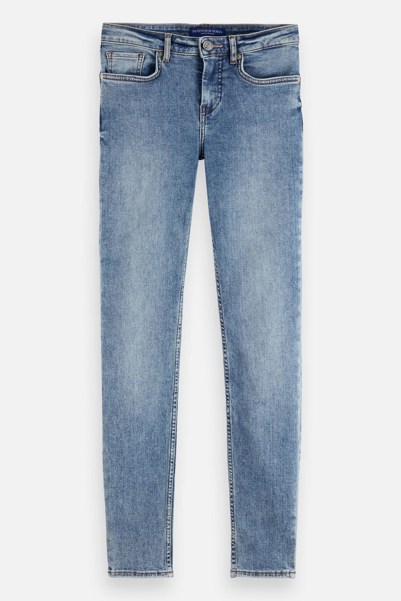 BOHEMIENNE MID RISE SKINNY JEANS BLUE DRAFT 4