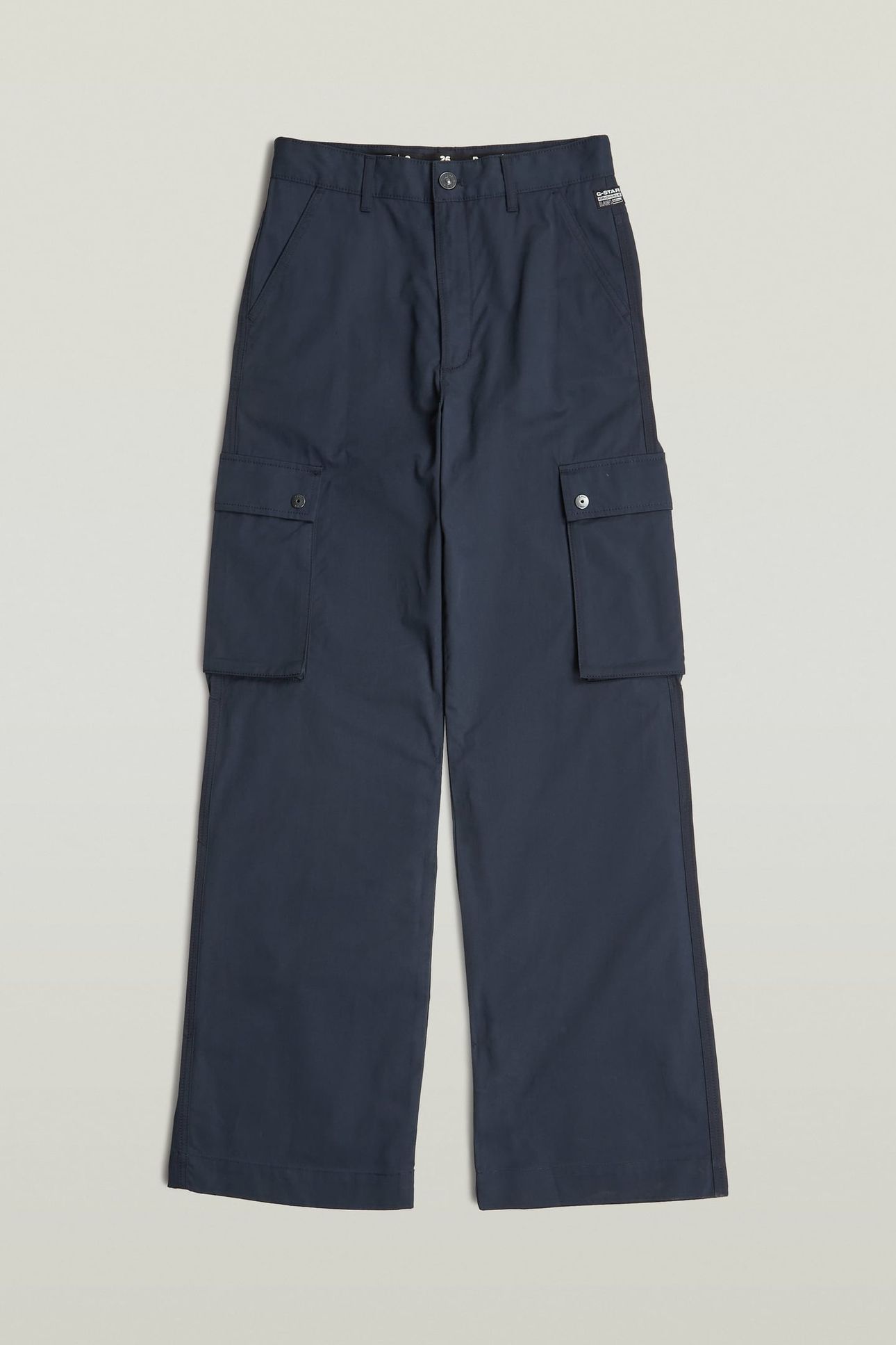 HIGH WAIST CARGO BLUE 4