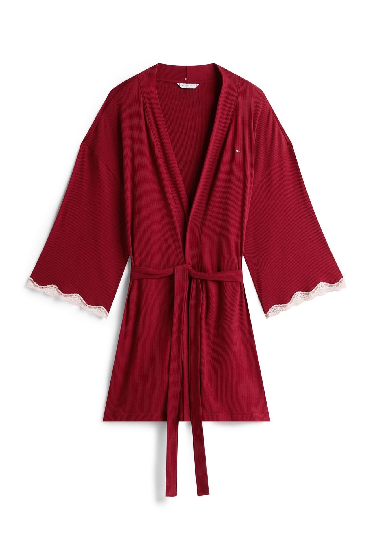 LACE KIMONO ROUGE 3
