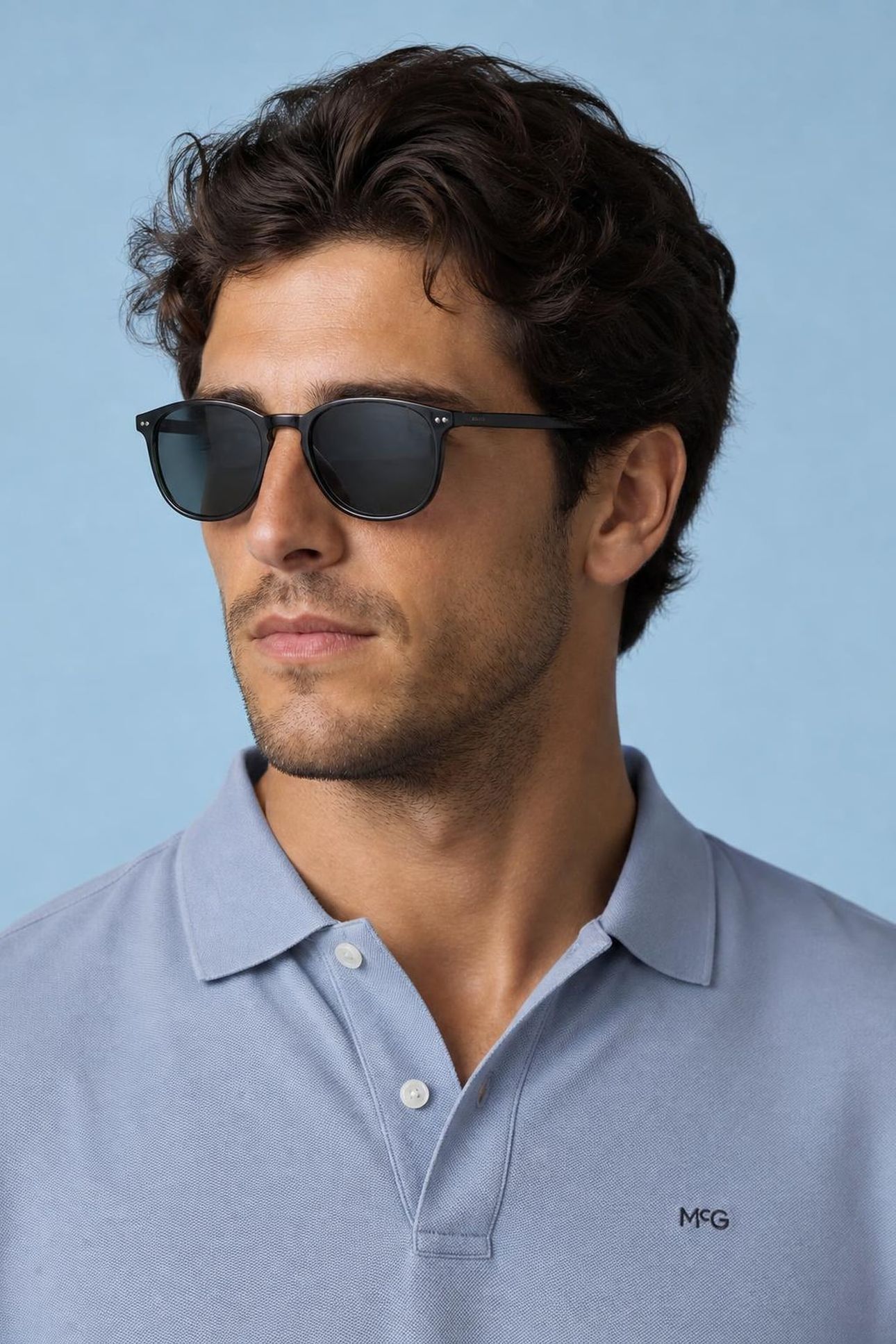 CLASSIC POLO CHAMBRAY BLUE 6