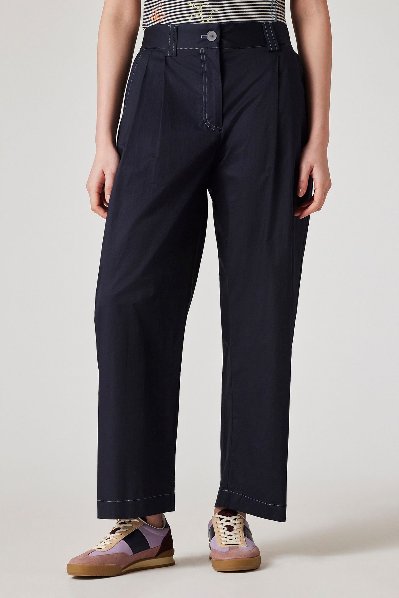 WOMENS TROUSERS INKY BLUE 1