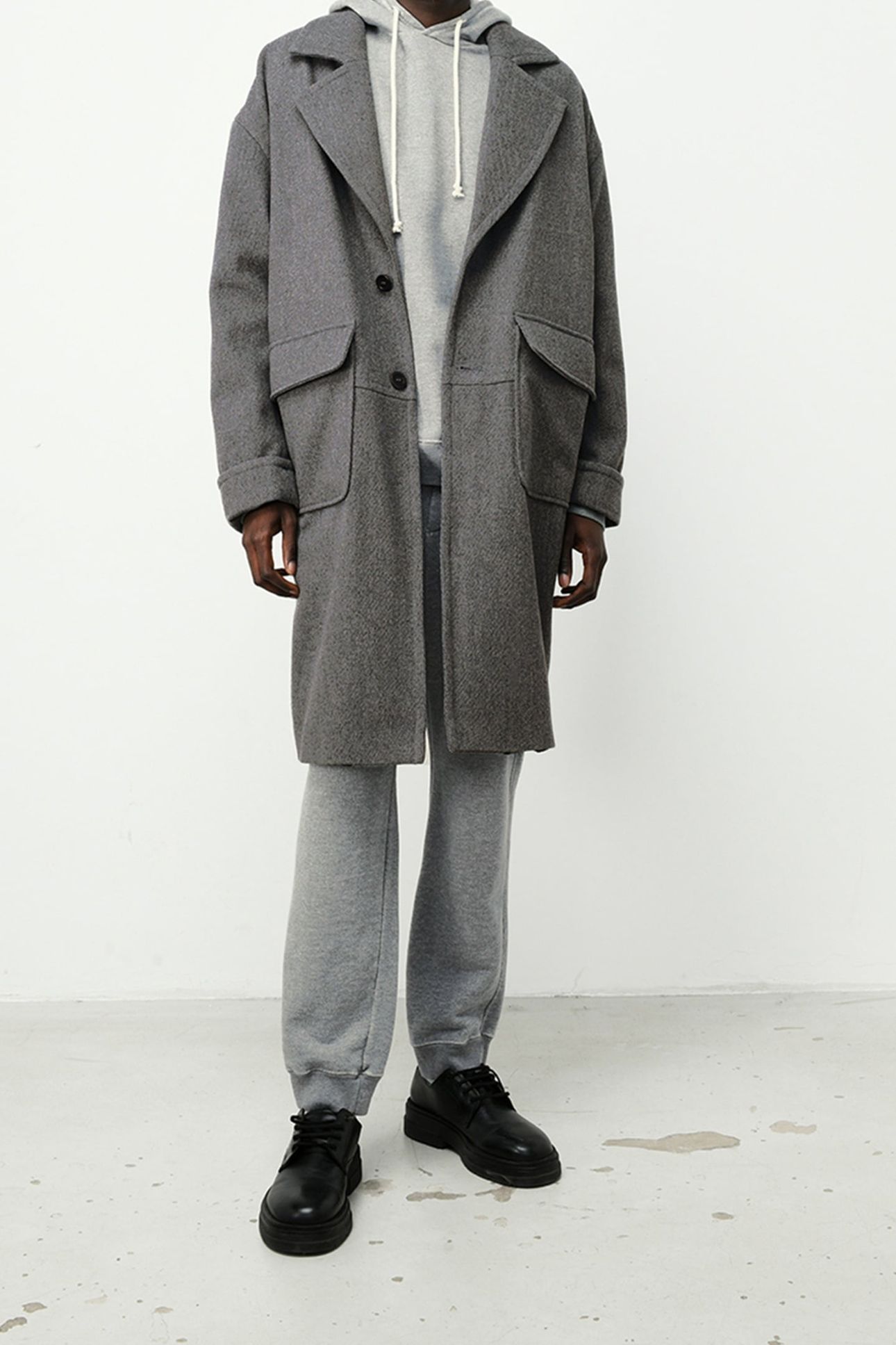 RYSTREET COAT GRIS CHINE 1