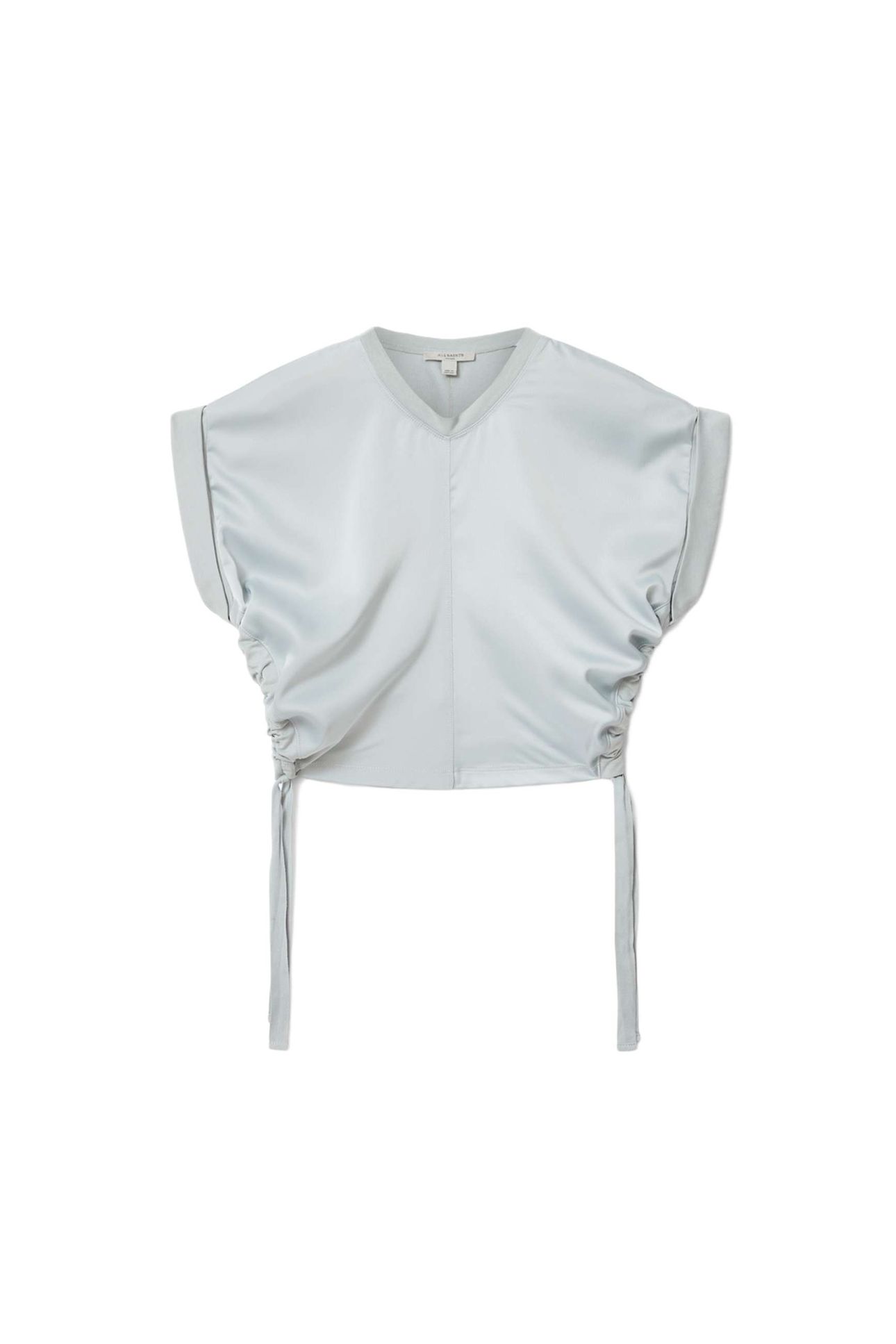 MIRA SATIN TEE HIGH RISE BLUE 4