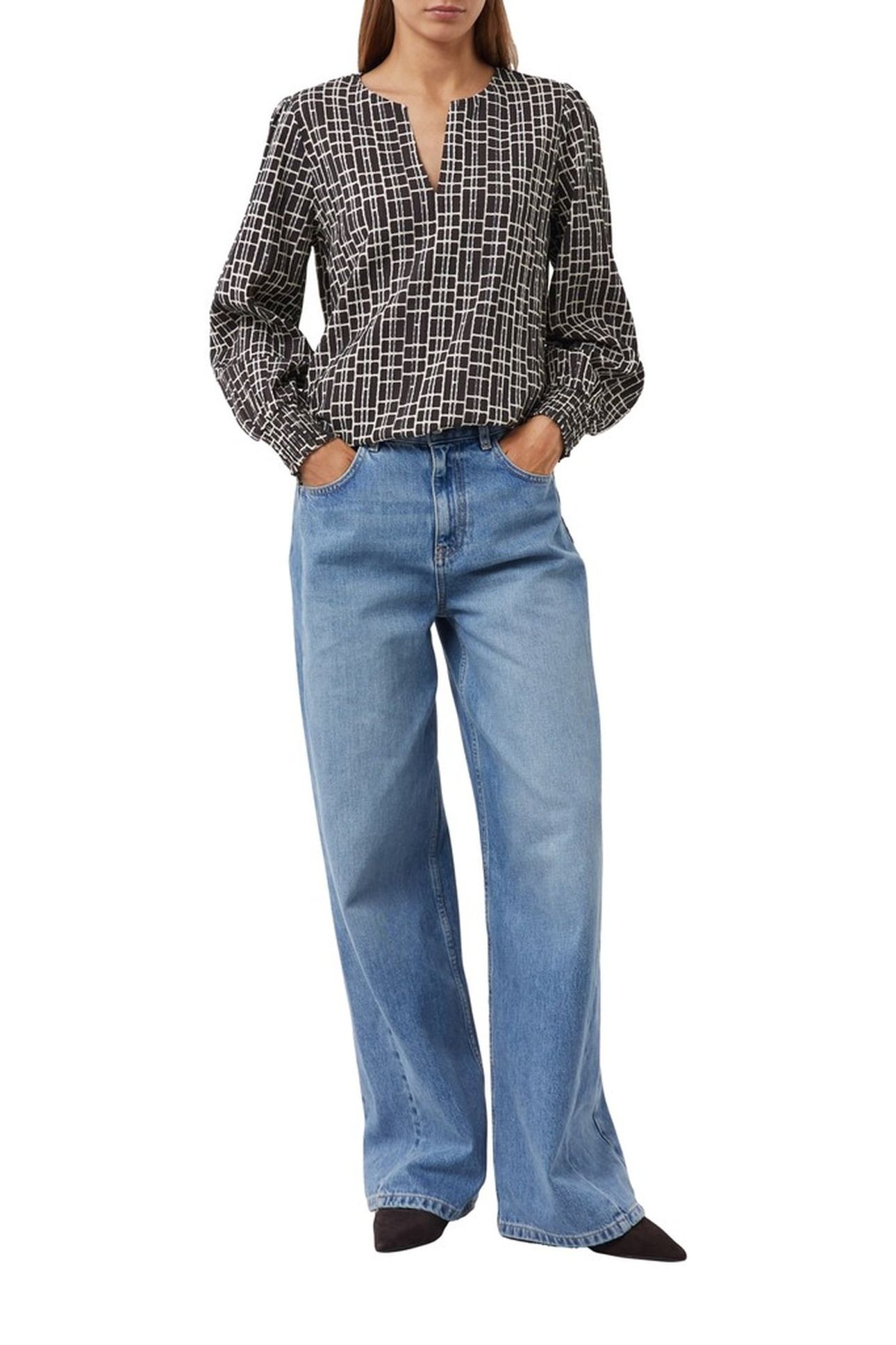 COMMA BLOUSES MARINE 2