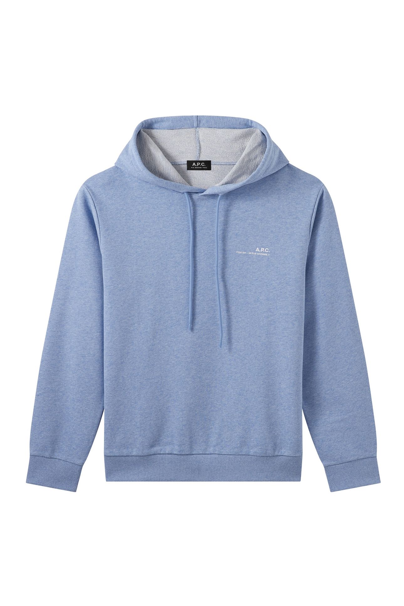 UNISEX HOODIE HEATHERED SKY BLUE 2