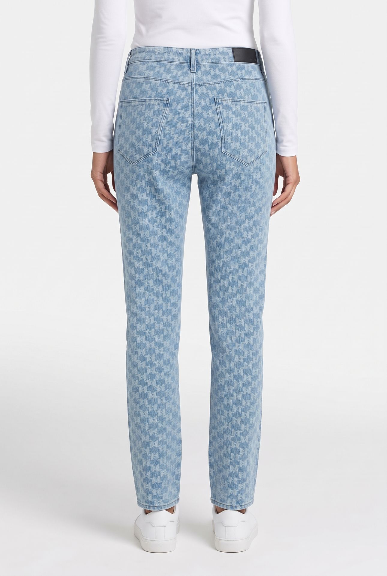 KL JACQUARD DENIM PANTS MONOGRAM DENIM 2