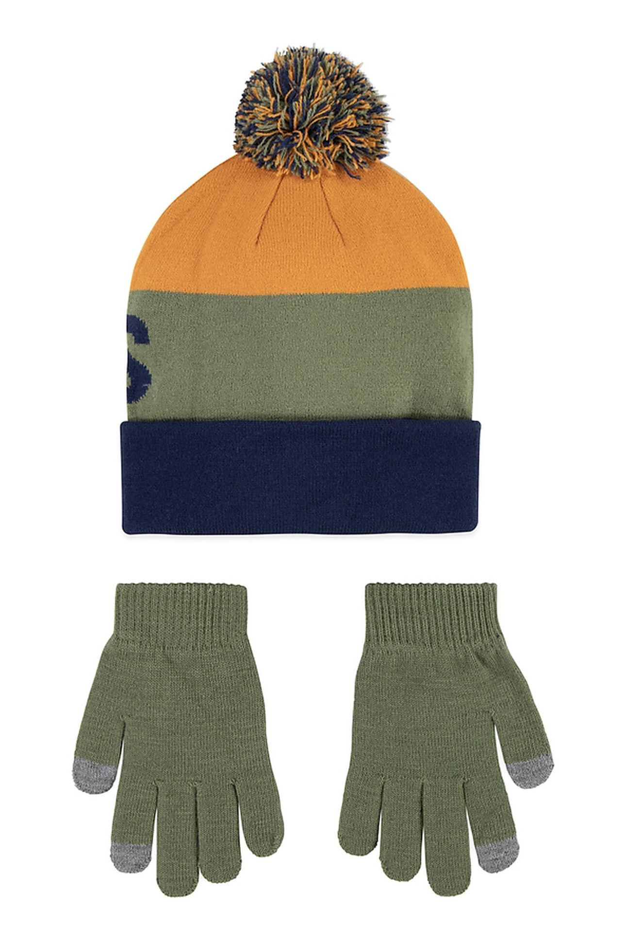 UNISEX LAN BEANIE AND GLOVE SET OCEAN CAVERN 2