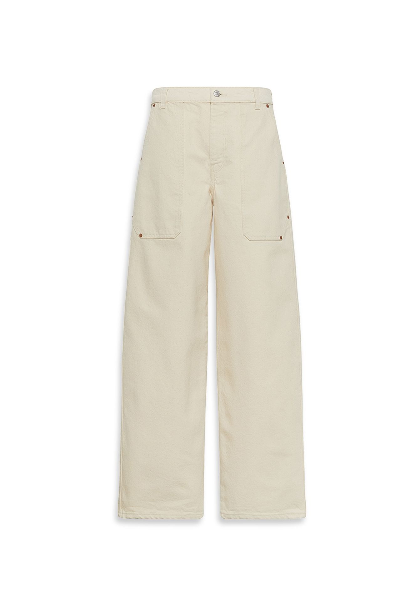 CARGO JEAN NATURAL RAW RINSE 4