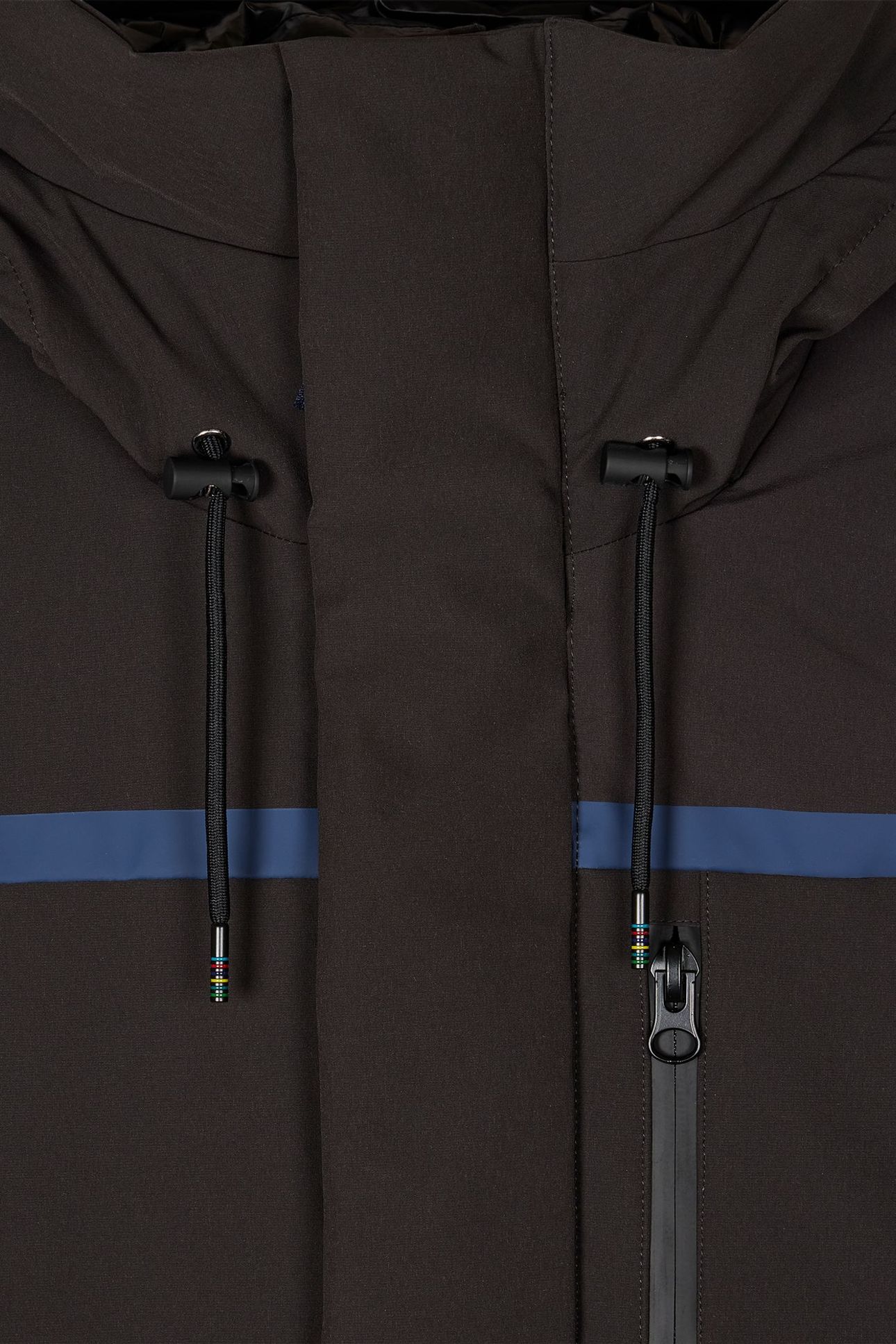 MENS HOODED JACKET BLACK 5