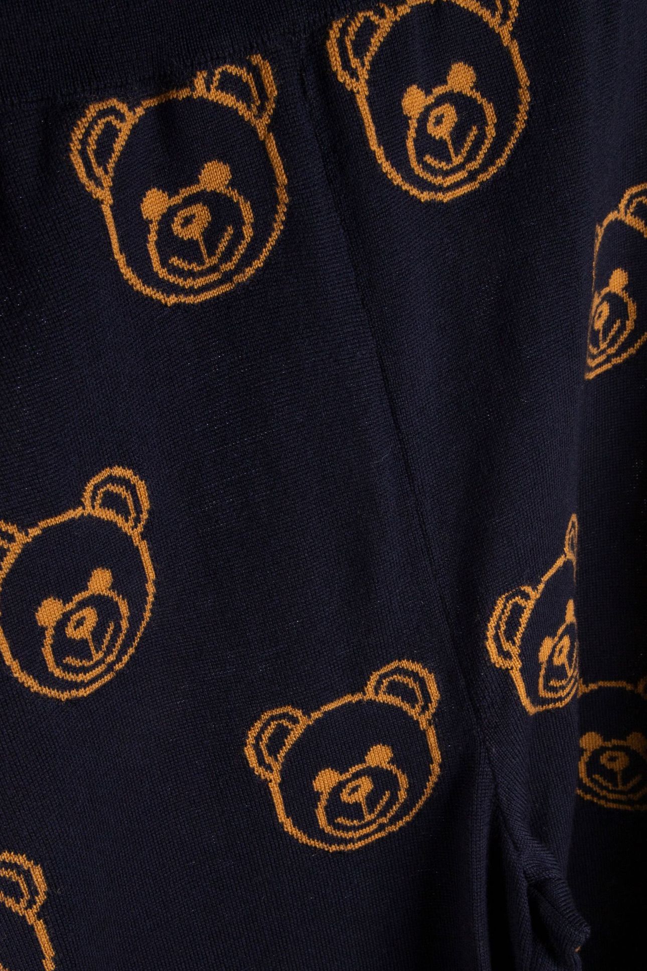 KNITTED TROUSERS BLUE 4