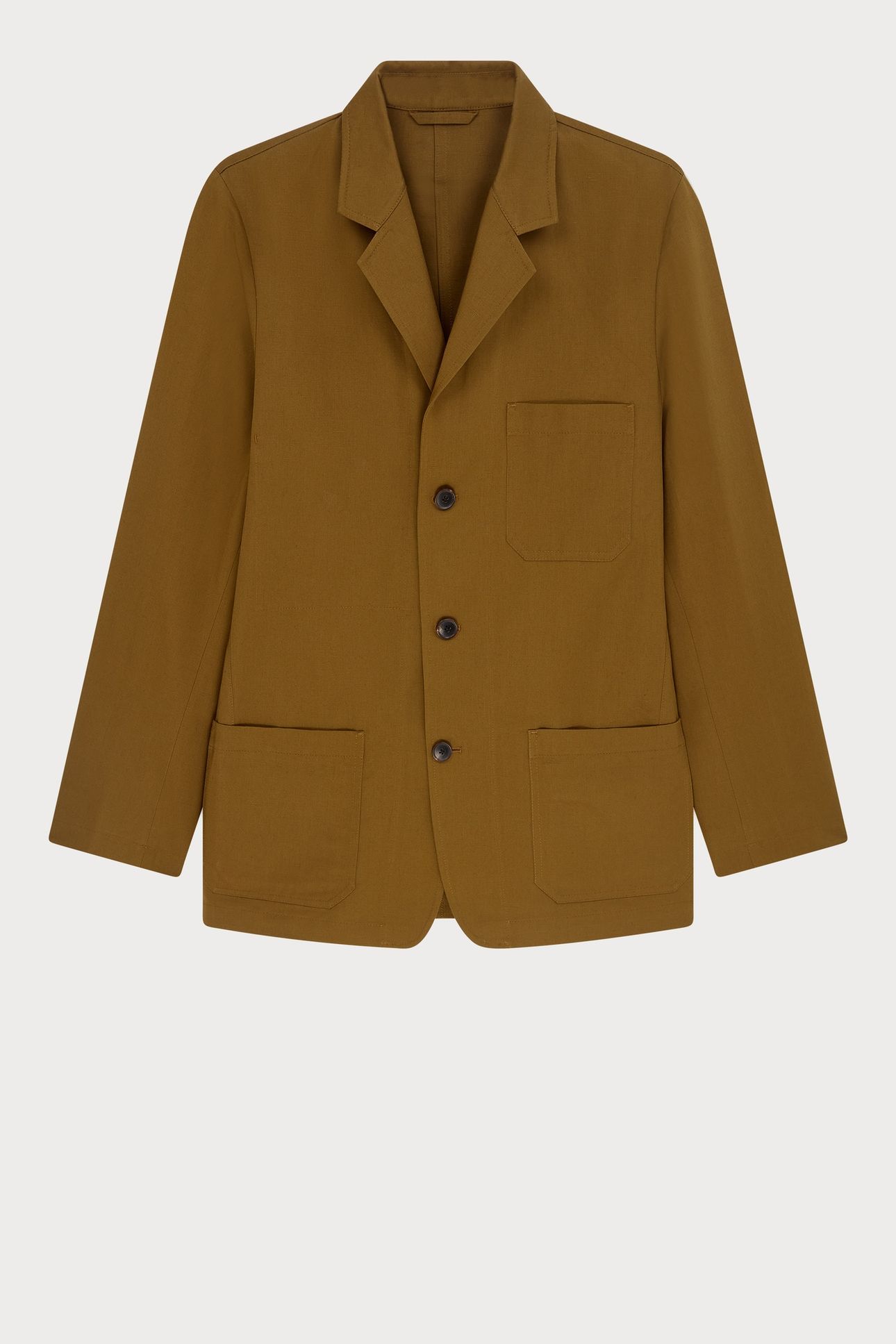 MENS 2BTN SB JACKET TAN 1