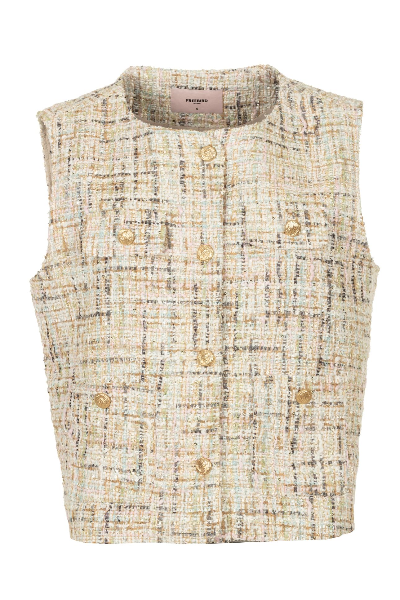 GEERTJE GILET MULTI COLOUR 2