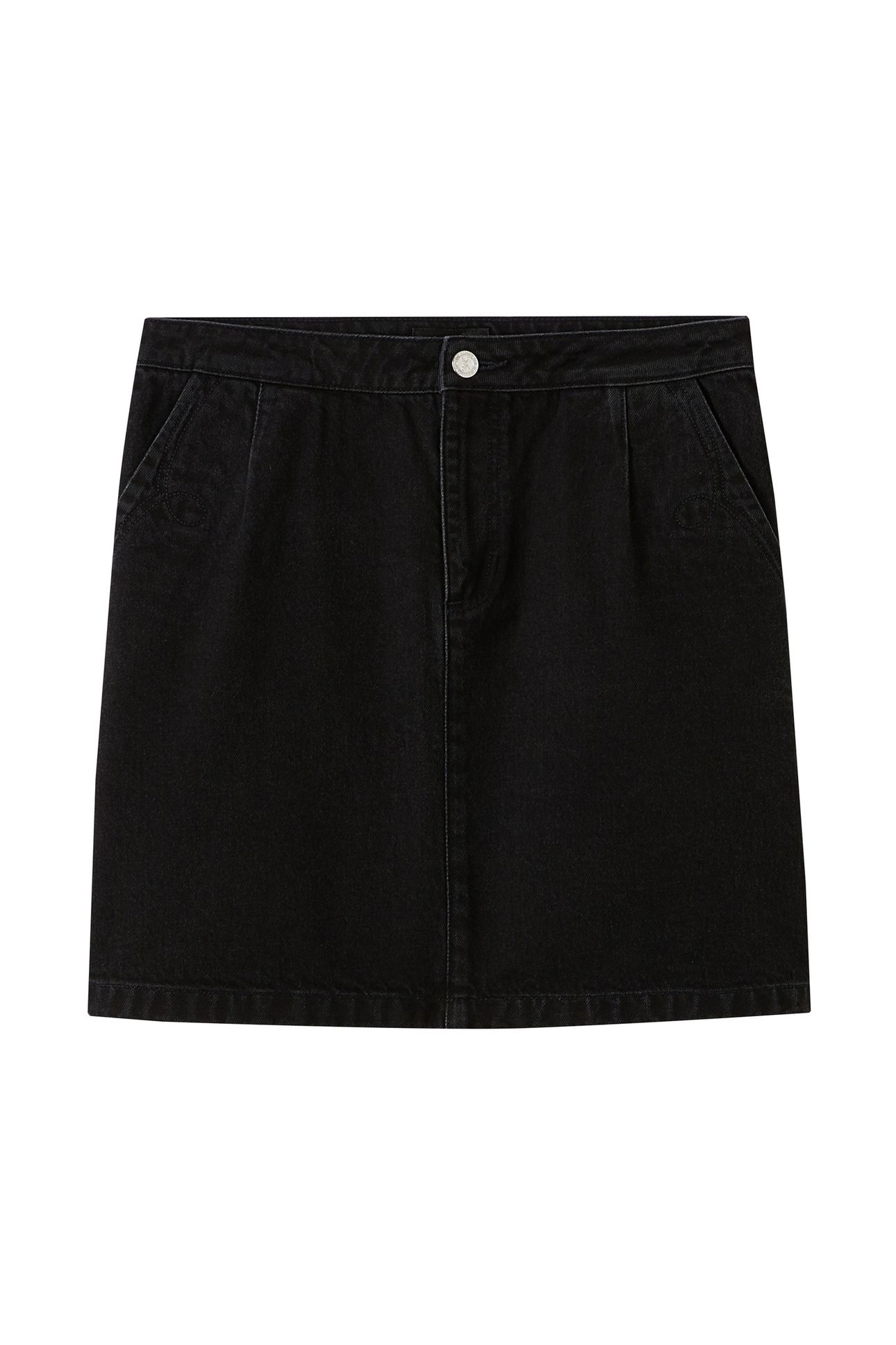 SKIRT BRIGITTE WASHED BLACK 2