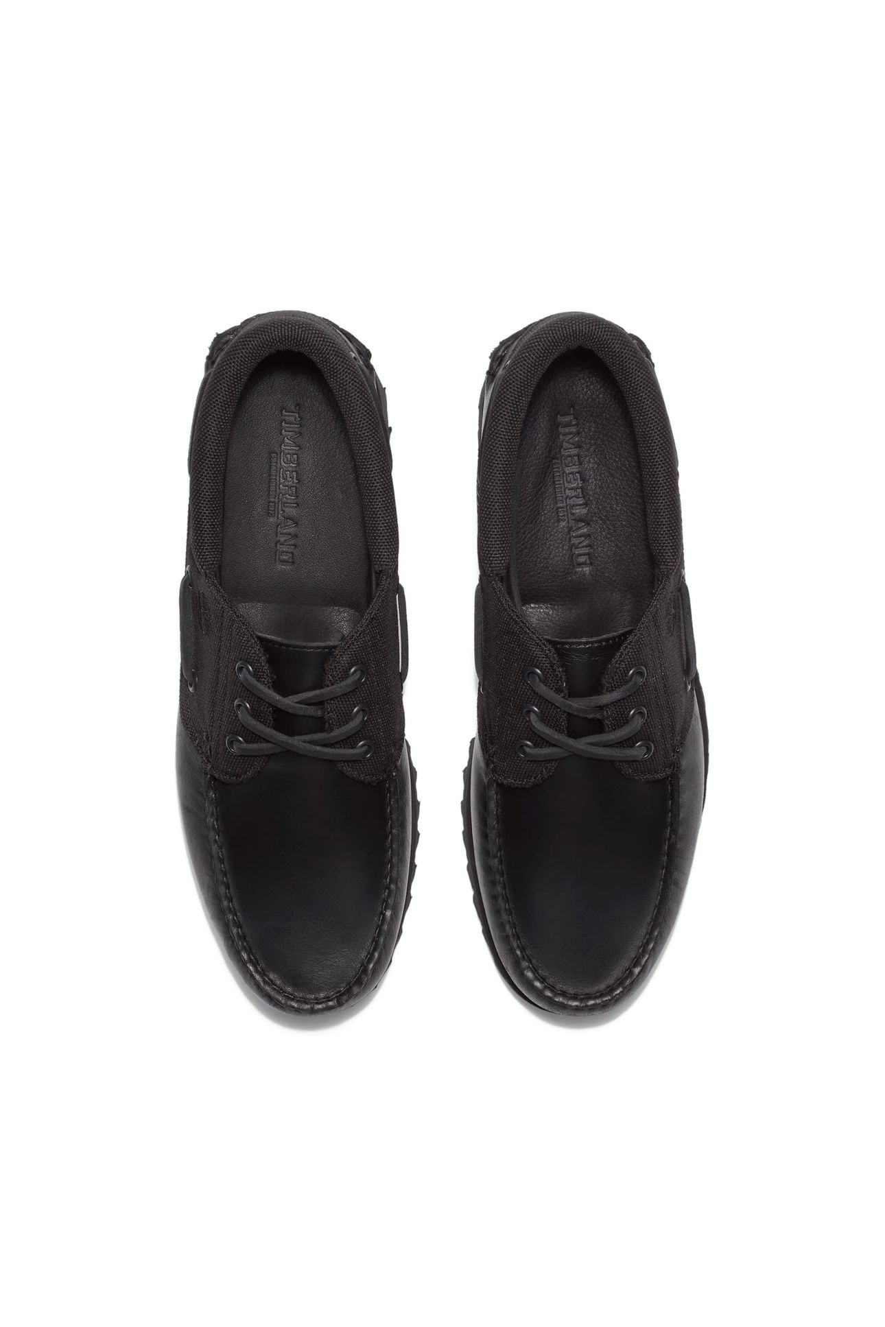 TIMBERLAND AUTHENTIC BOAT SHOE BLACKOUT FULL GRAIN 5