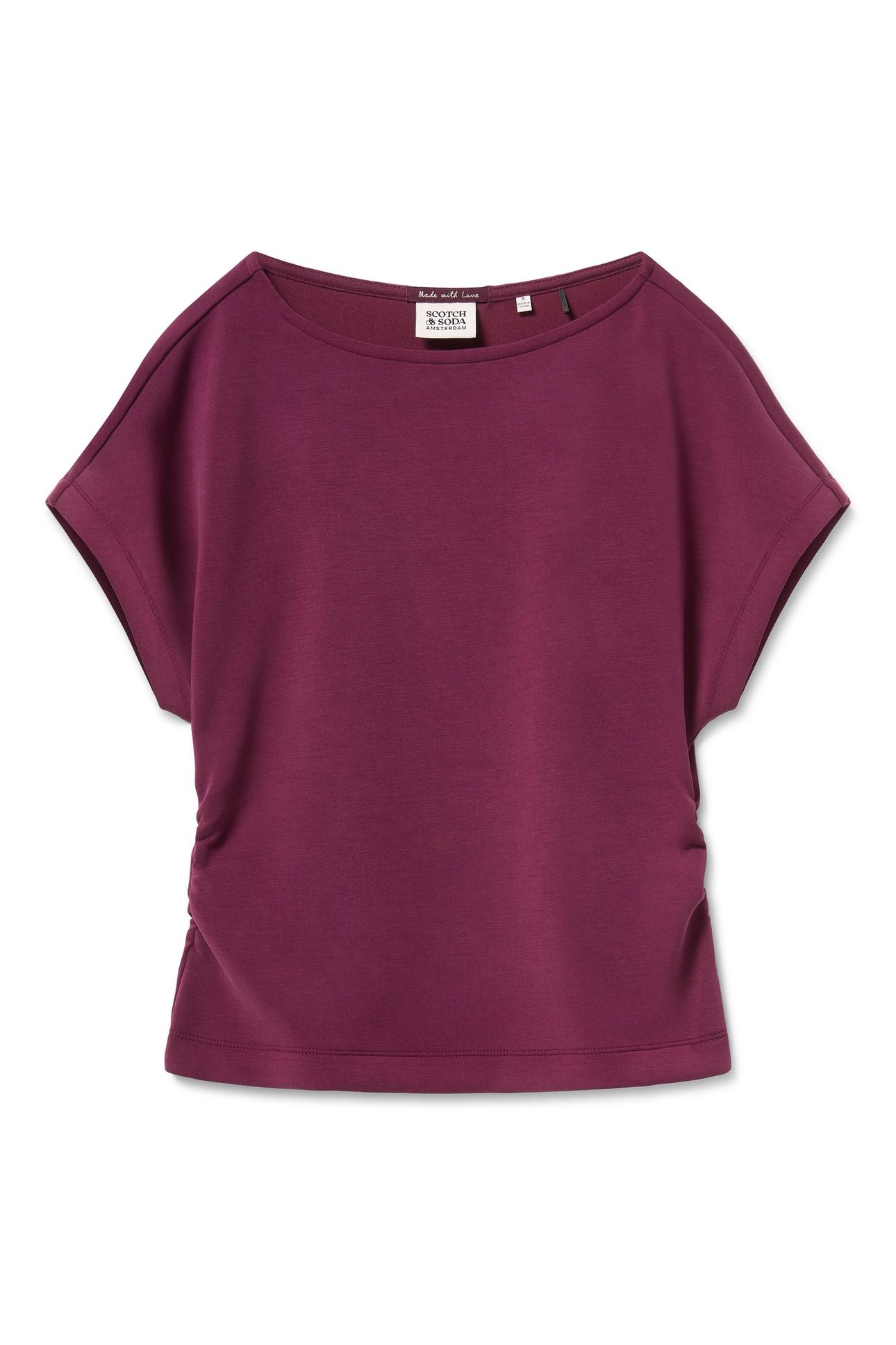 TEE WITH ROUCHED SIDE SEAM FIG 4