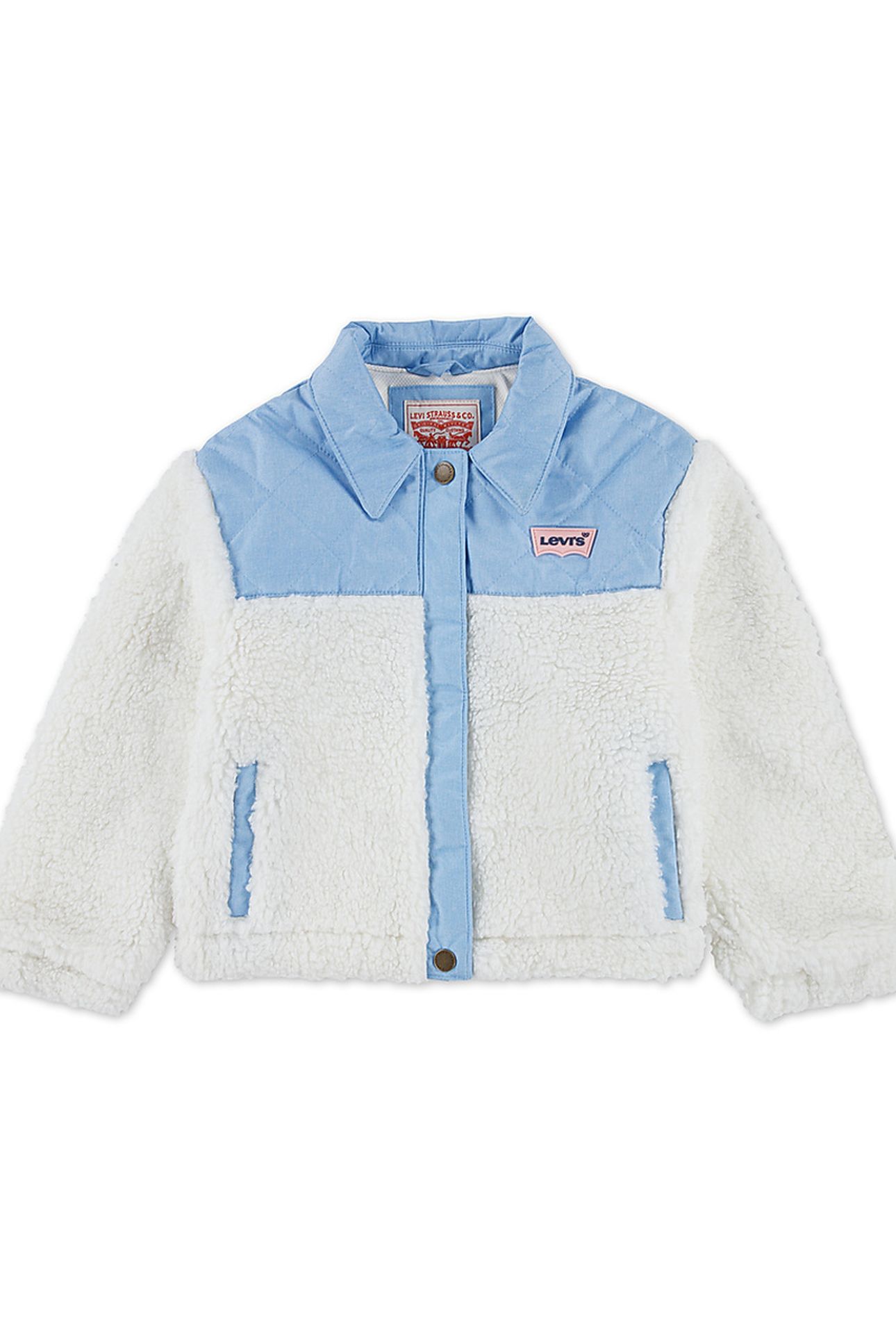 GIRLS BIG PKT SHEPA TRUCKER BLANC DE BLANC 1