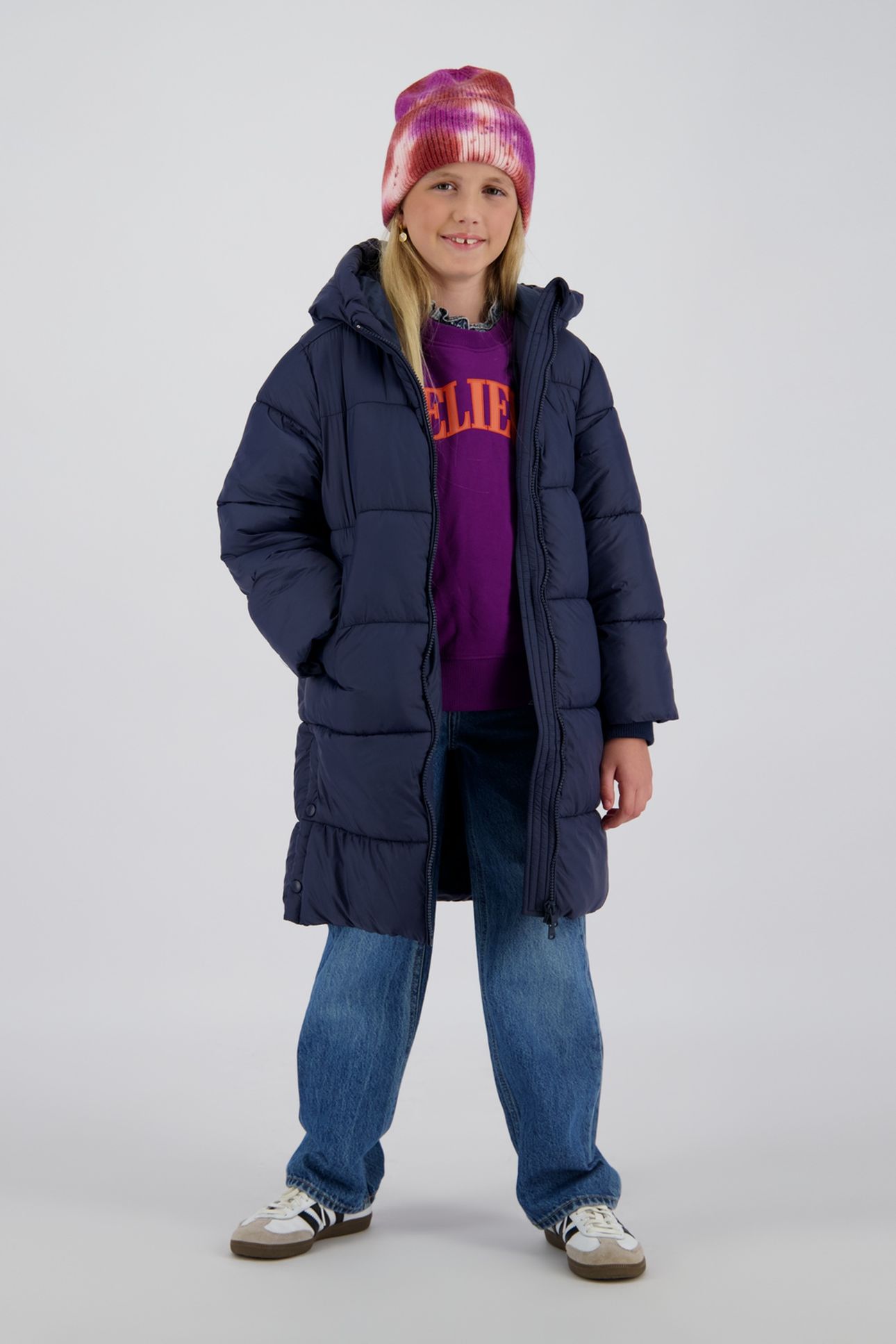 GIRLS TERNA JACKET OUTDOOR DARK BLUE 1