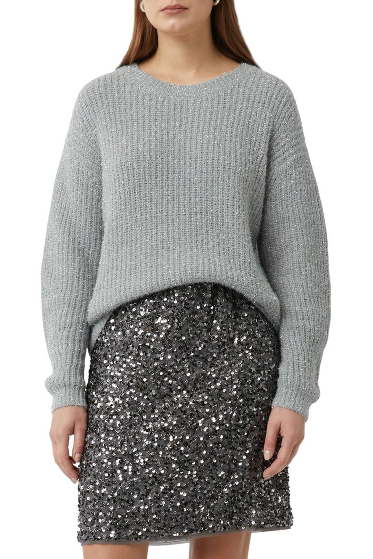 COMMA PULLOVER GREY/BLACK 4
