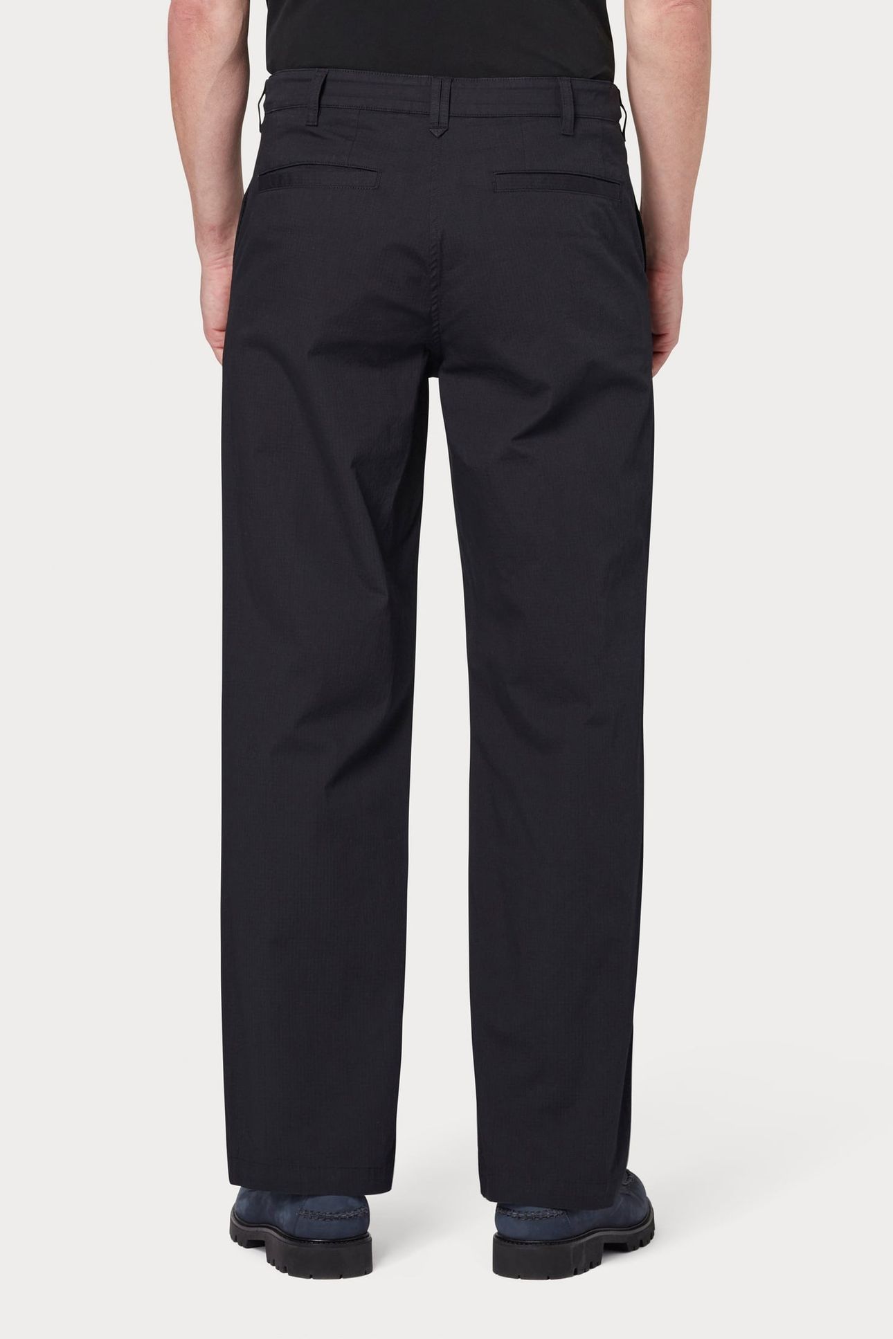 MENS FLEXI WAIST TROUSER VERY DARK NAVY 4