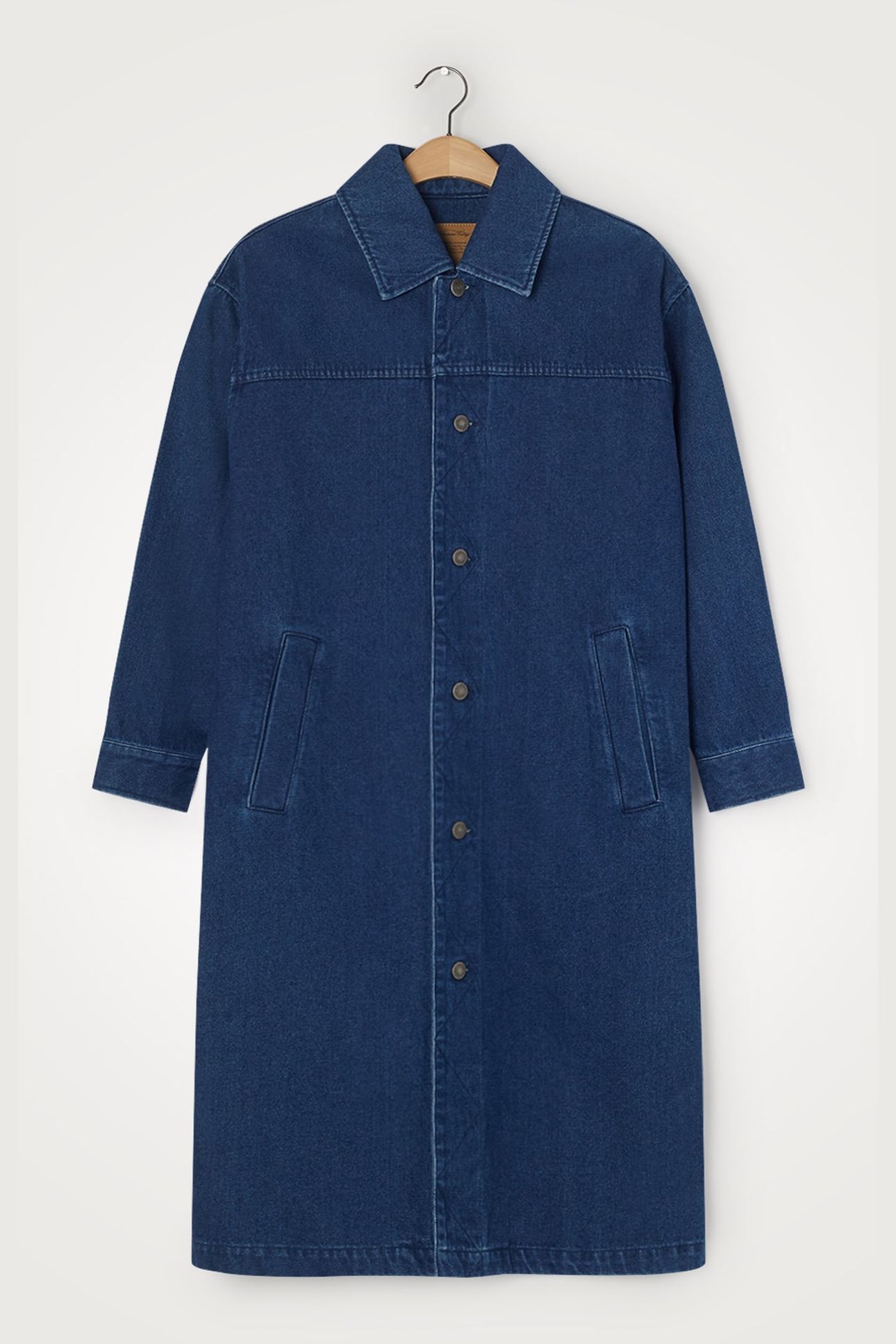 KANIFIELD COAT BLEU BRUT 1
