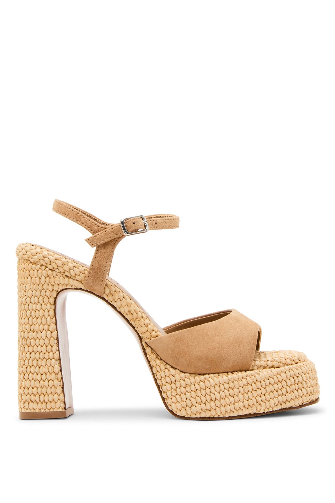 LIANDRA-RAFF SANDALS TAN SUEDE 1