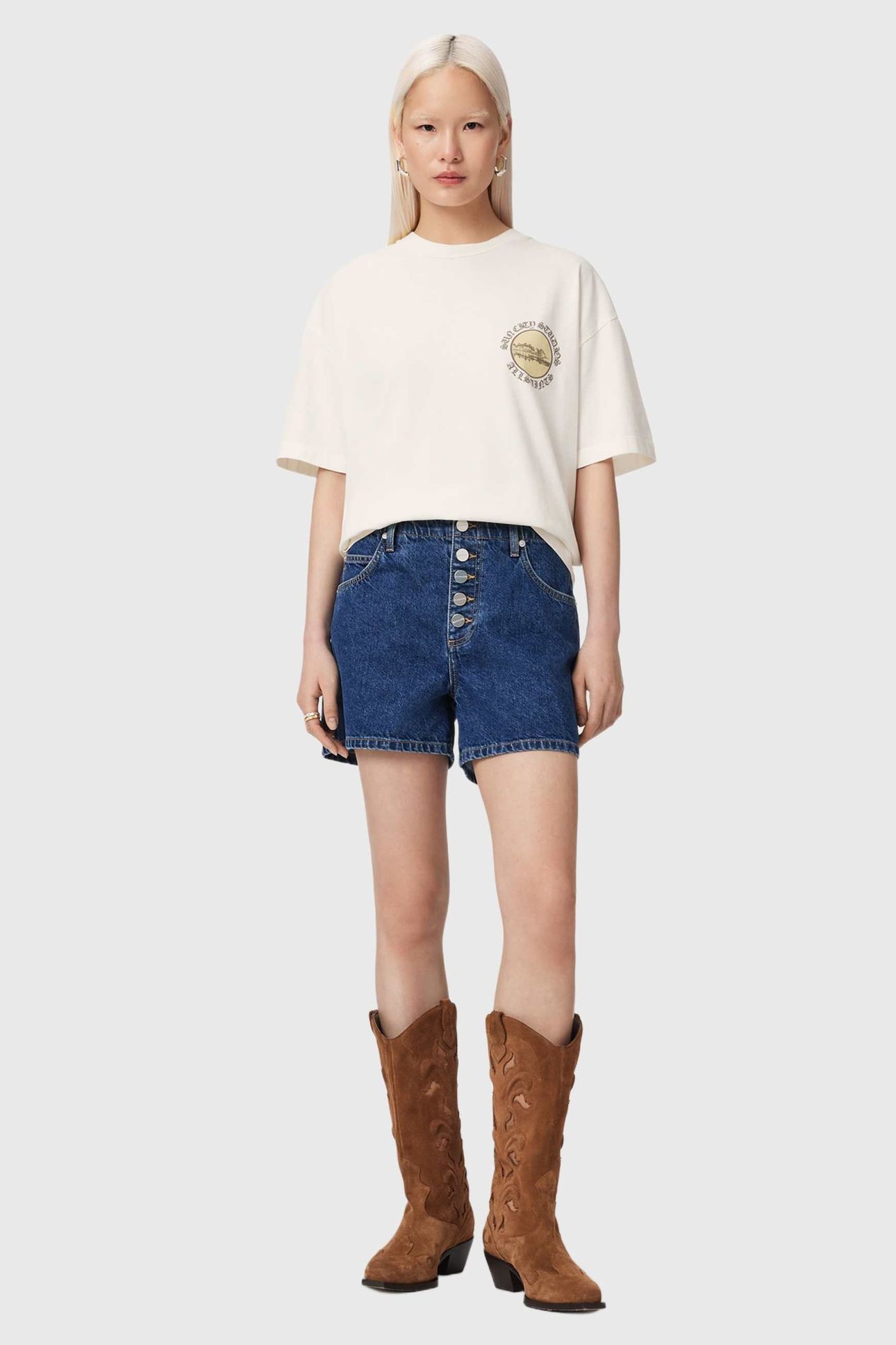 SUN CITY ETTA TEE EGRET WHITE 1