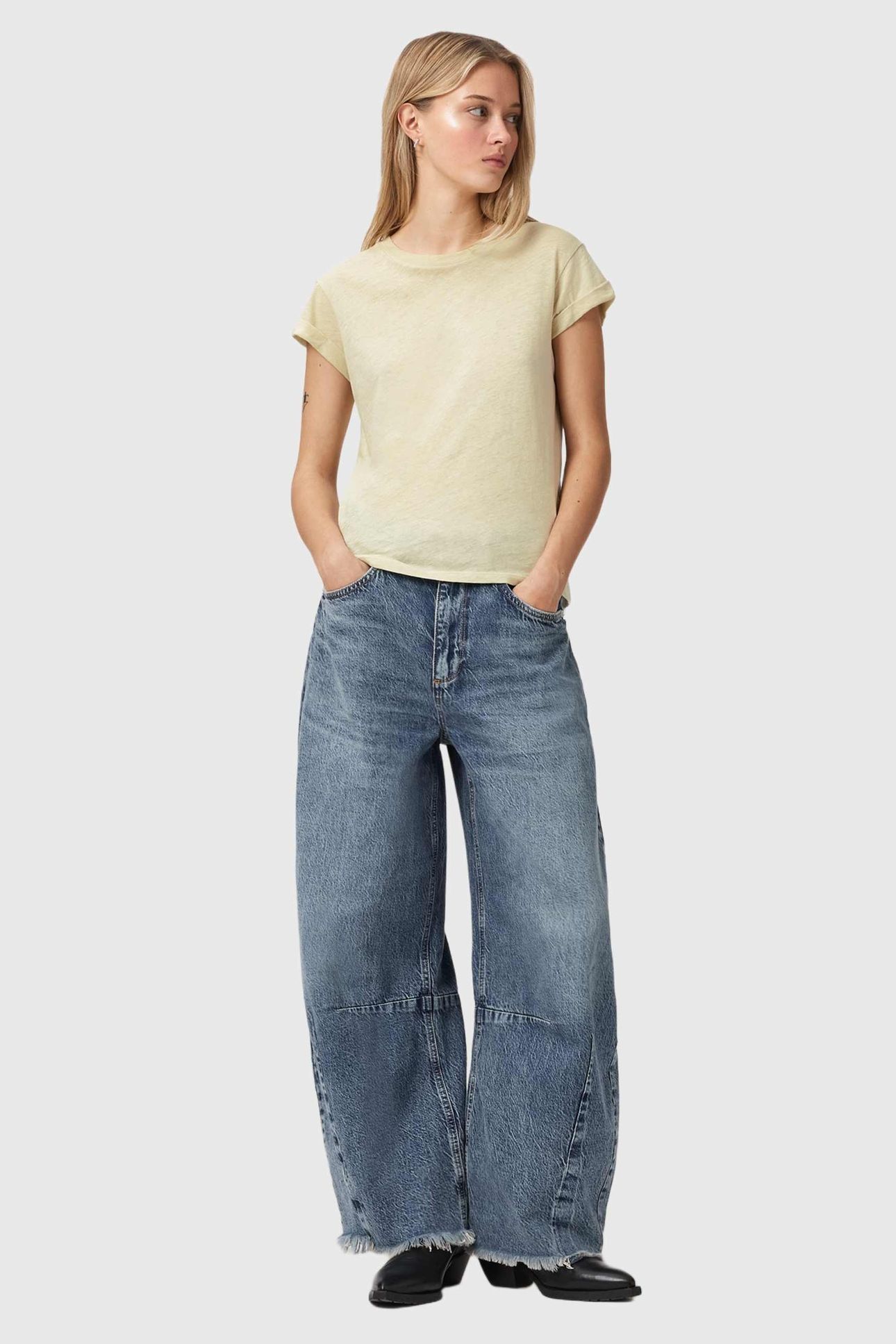 ANNA TEE HAZE GREEN 1
