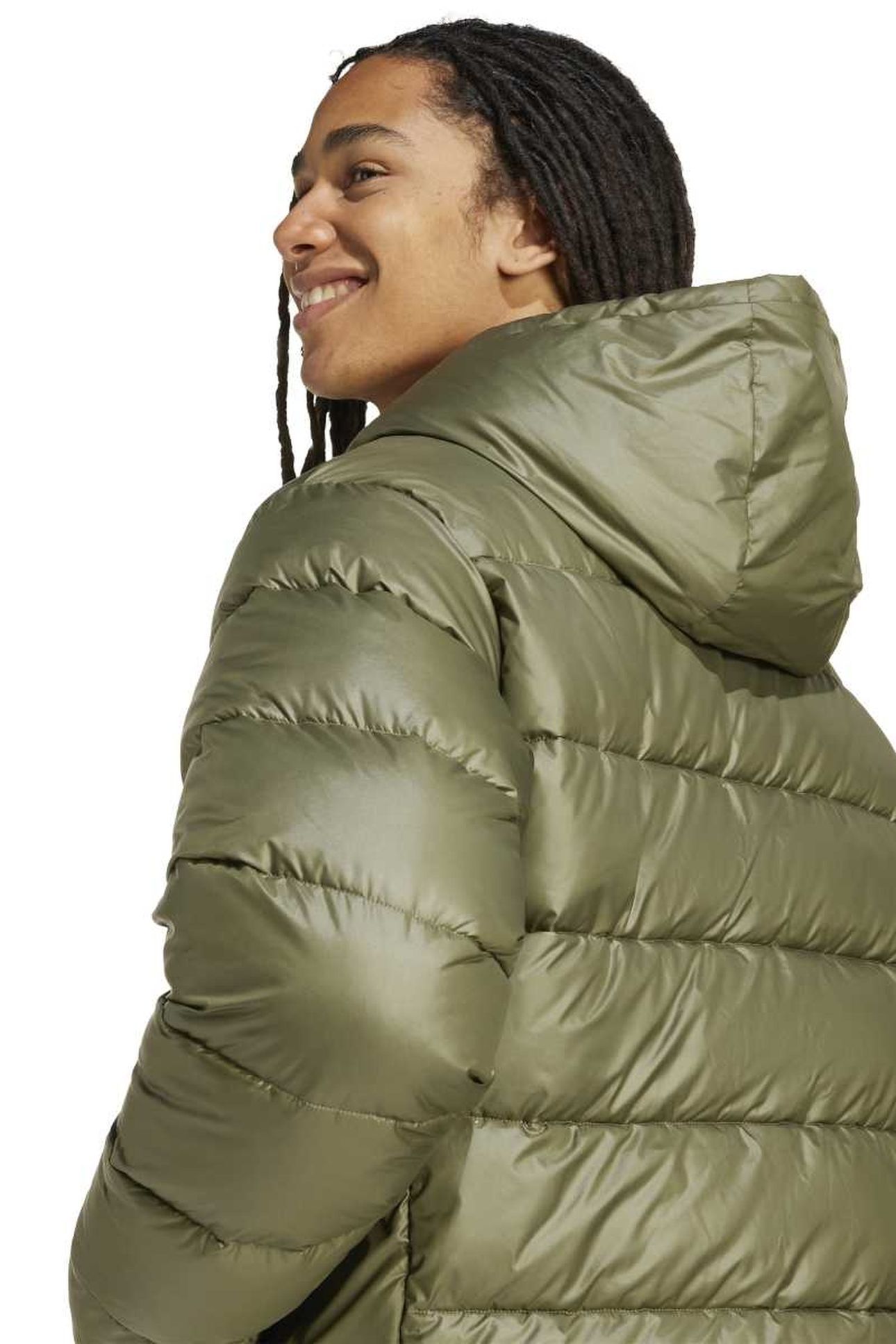 UNISEX ESSENTIAL SD PUFFER JACKET OLIVE STRATA 6