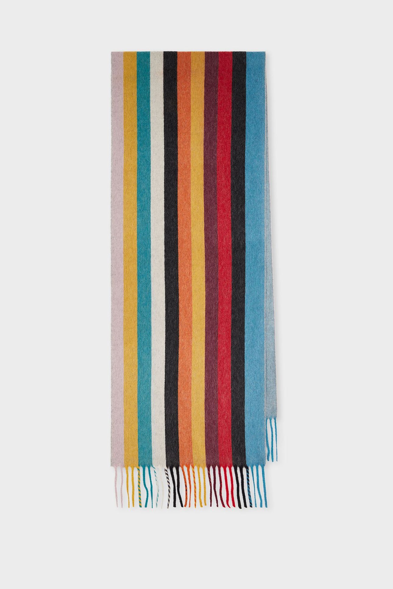 MEN SCARF SIGNATURE STRP MULTI COLOURED 1