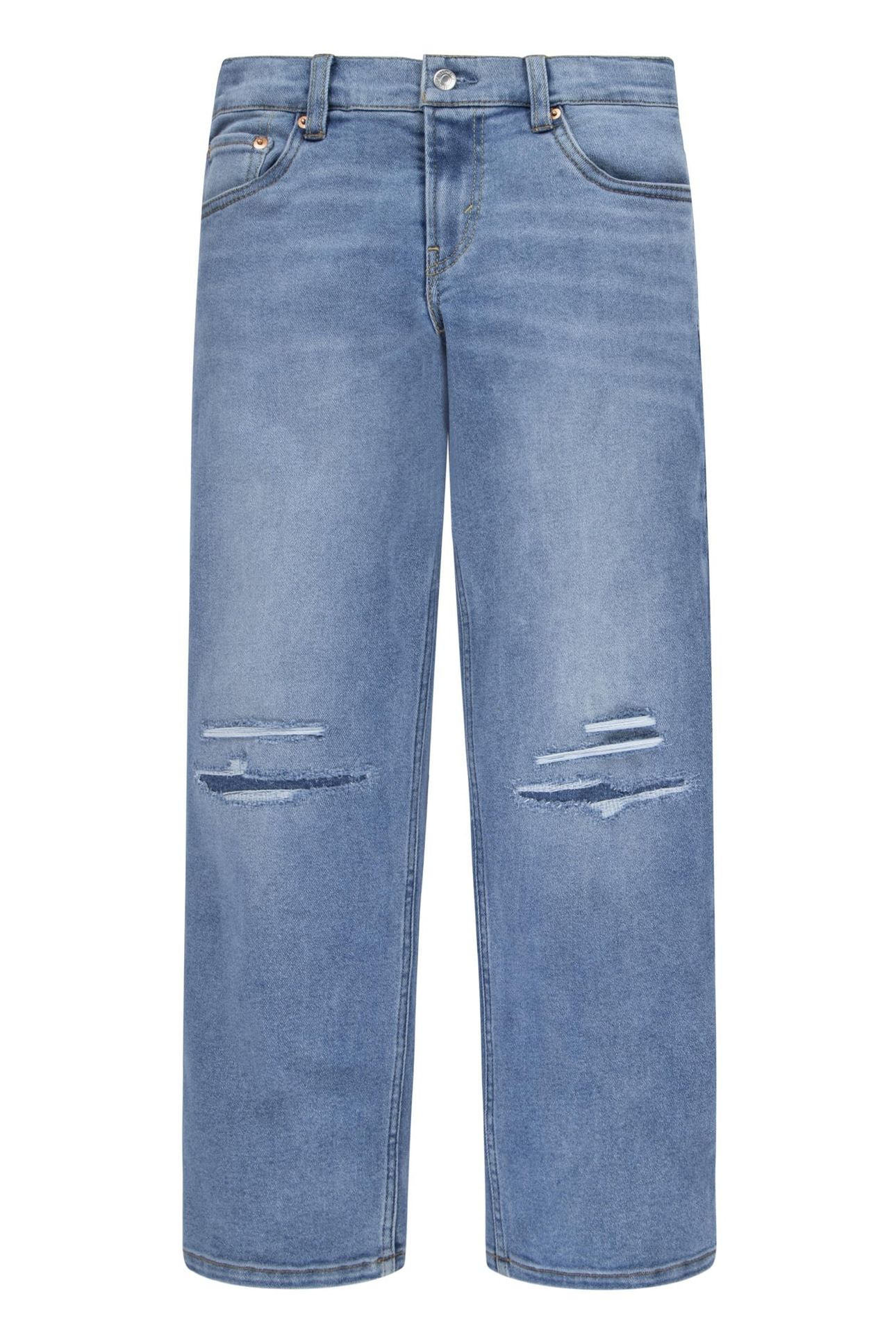BOYS STAY LOOSE TAPER JEANS BASIL SKY 1