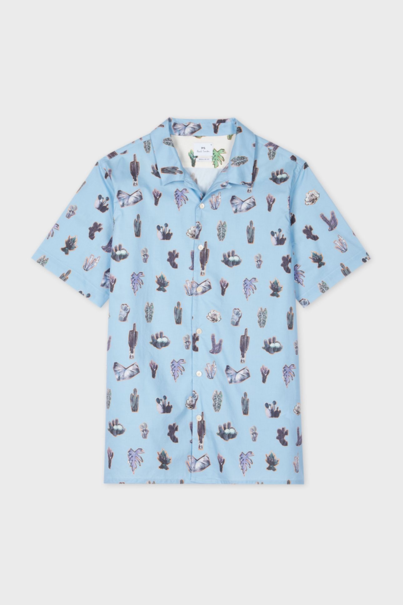 MENS SS REGULAR FIT SHIRT LIGHT BLUE 2