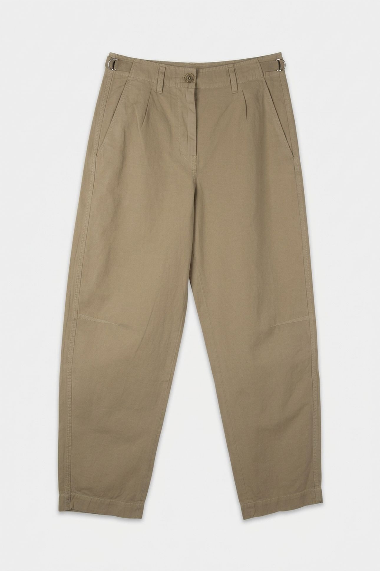 EDLA GARMENT DYED CHINO KHAKI 3