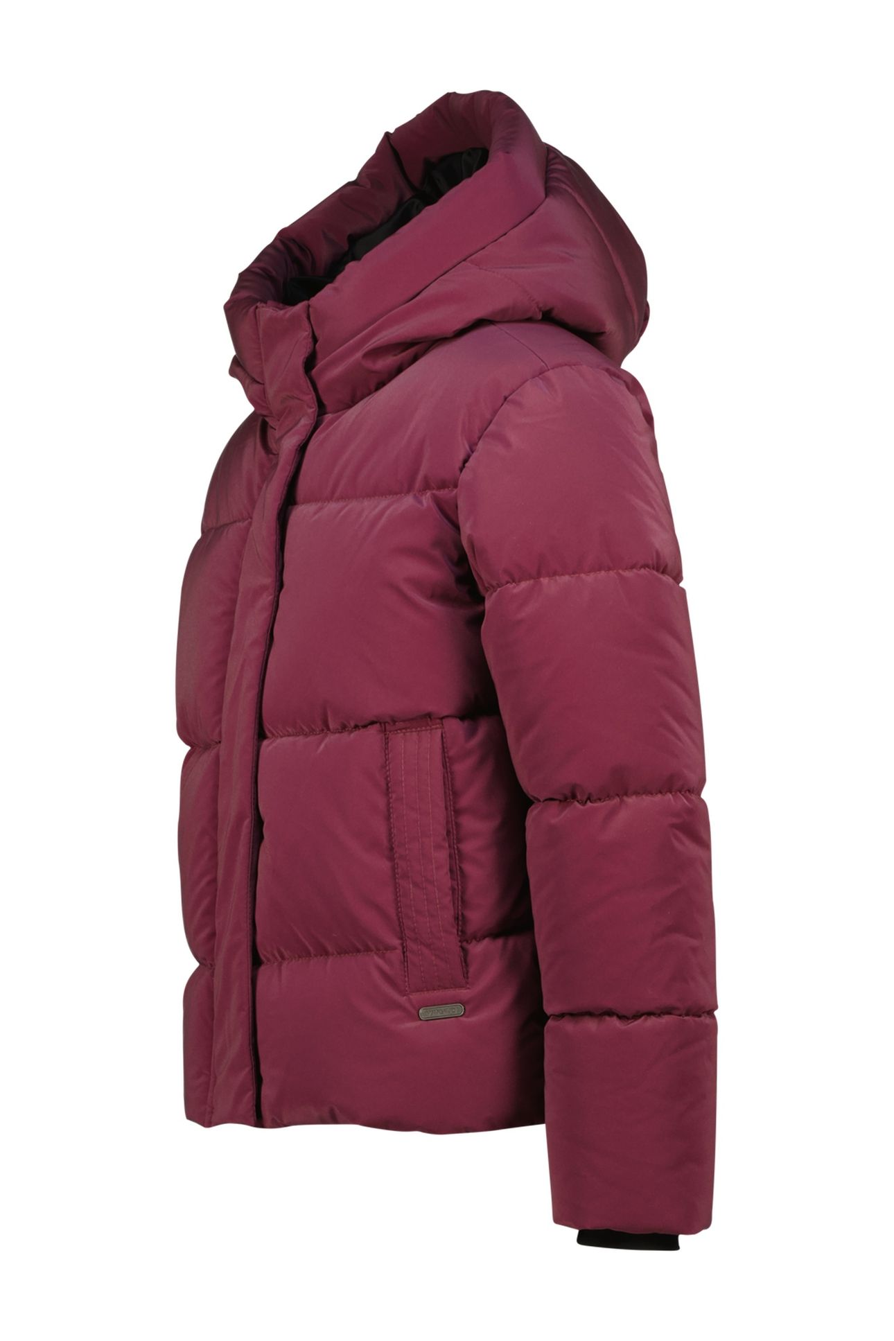 GIRLS TIBANA JACKET OUTDOOR BURGUNDY RED 7