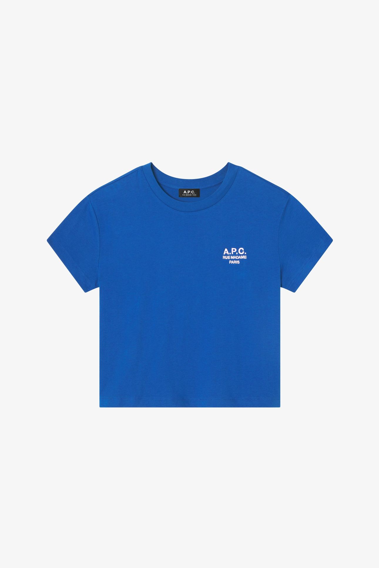 T-SHIRT BOXY RUE MADAME BLUE/PINK 1