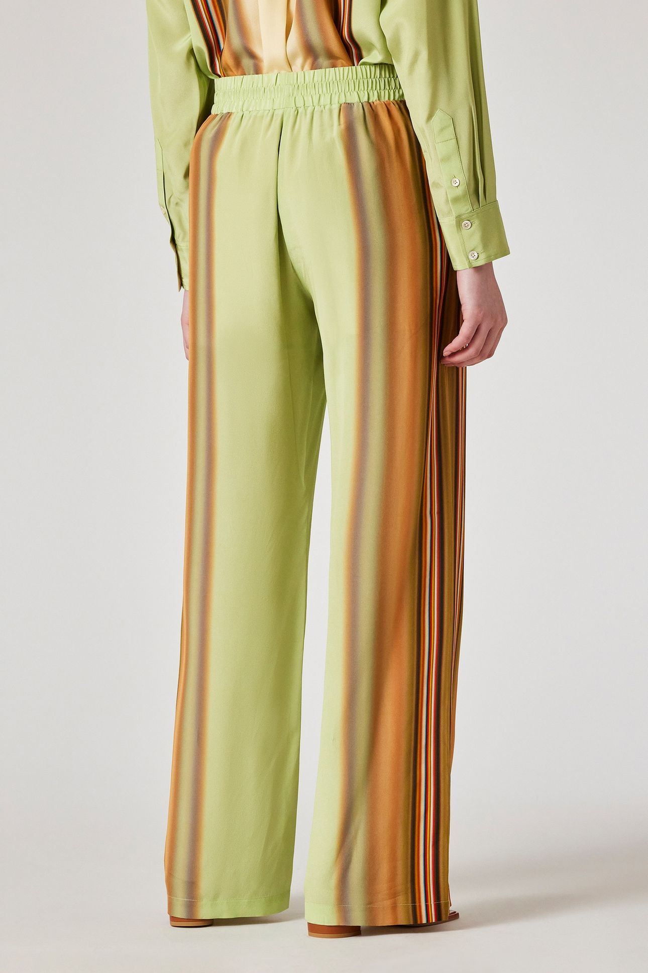 WOMENS TROUSERS LIME GREEN 4
