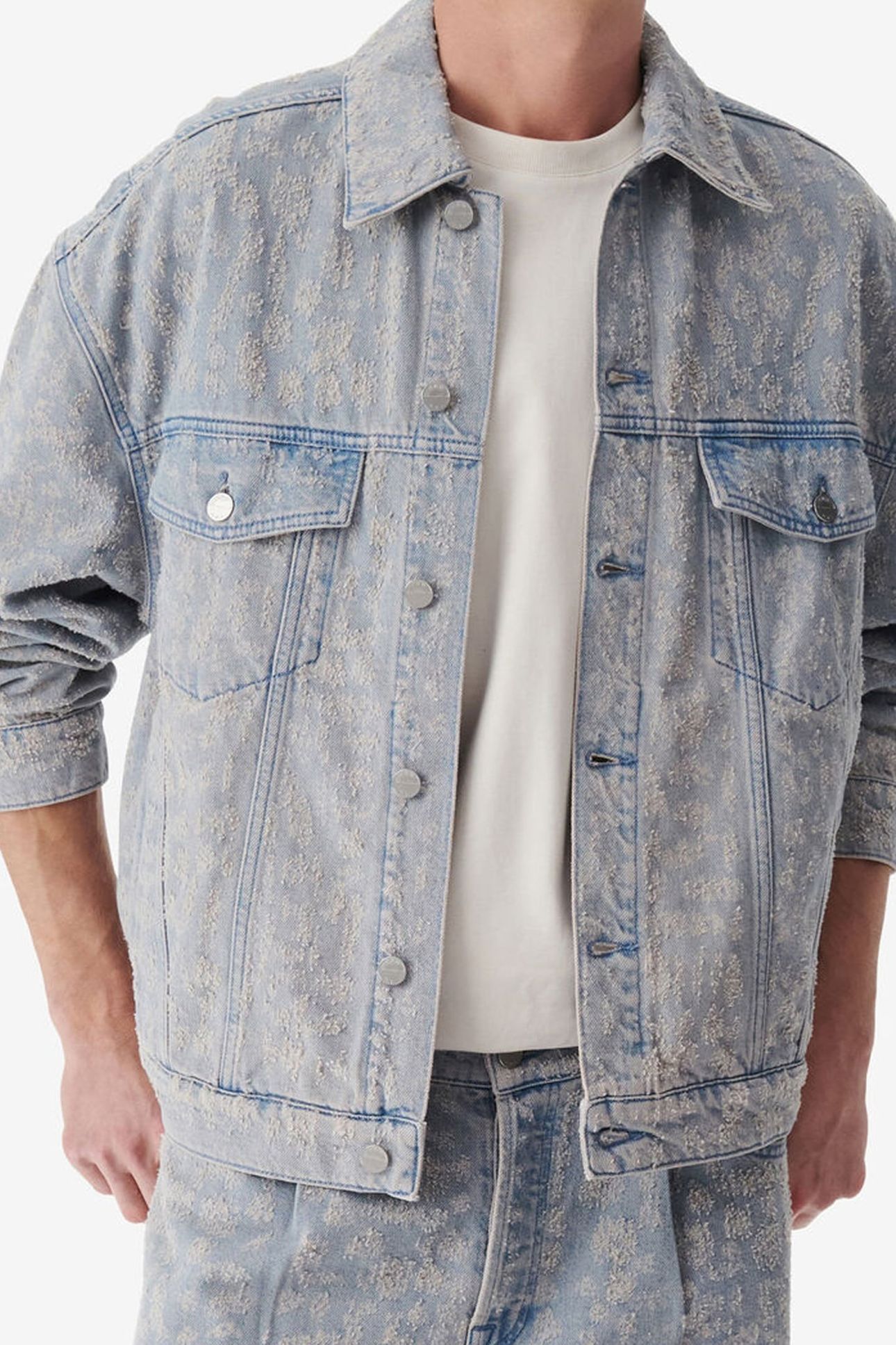FUKASPE OUTERWEAR AZUR / BEIGE 3