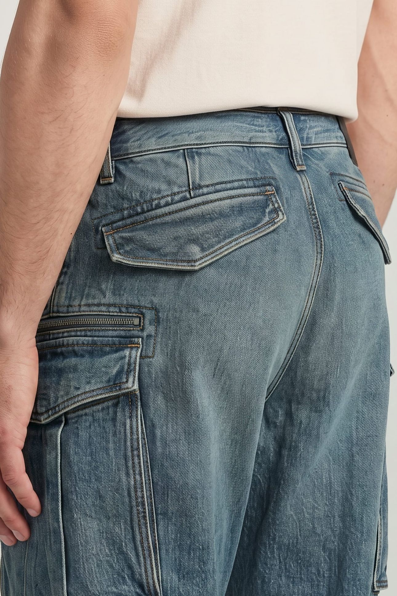 ROVIC 3D LOOSE DENIM MULTICOLOR 5