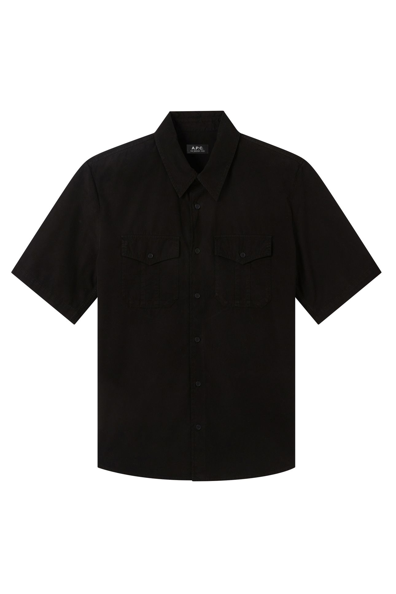 UNISEX SHORT-SLEEVE SHIRT JOEY BLACK 2
