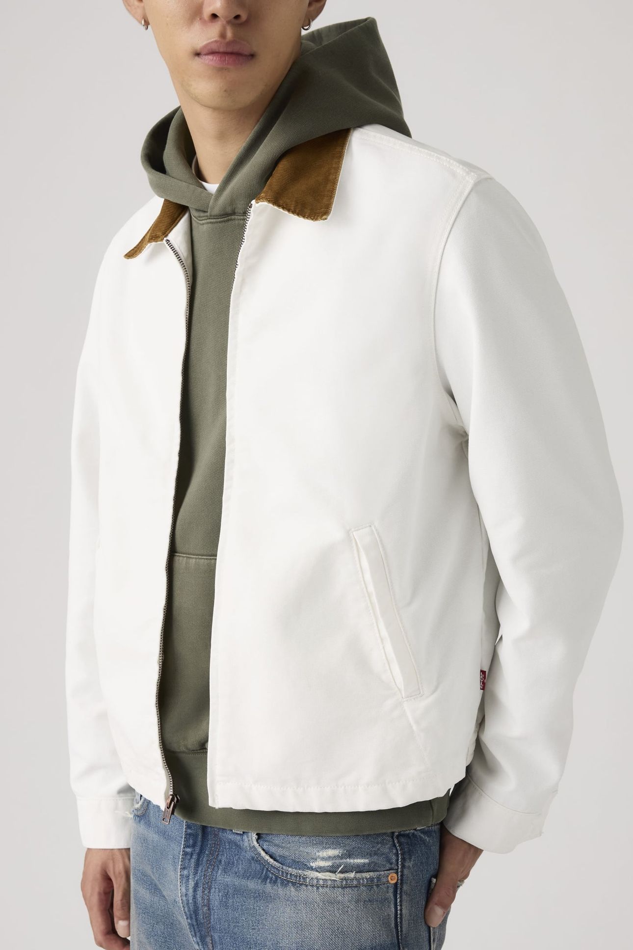 MECHANICS FULL-ZIP JACKET COCONUT MILK 3