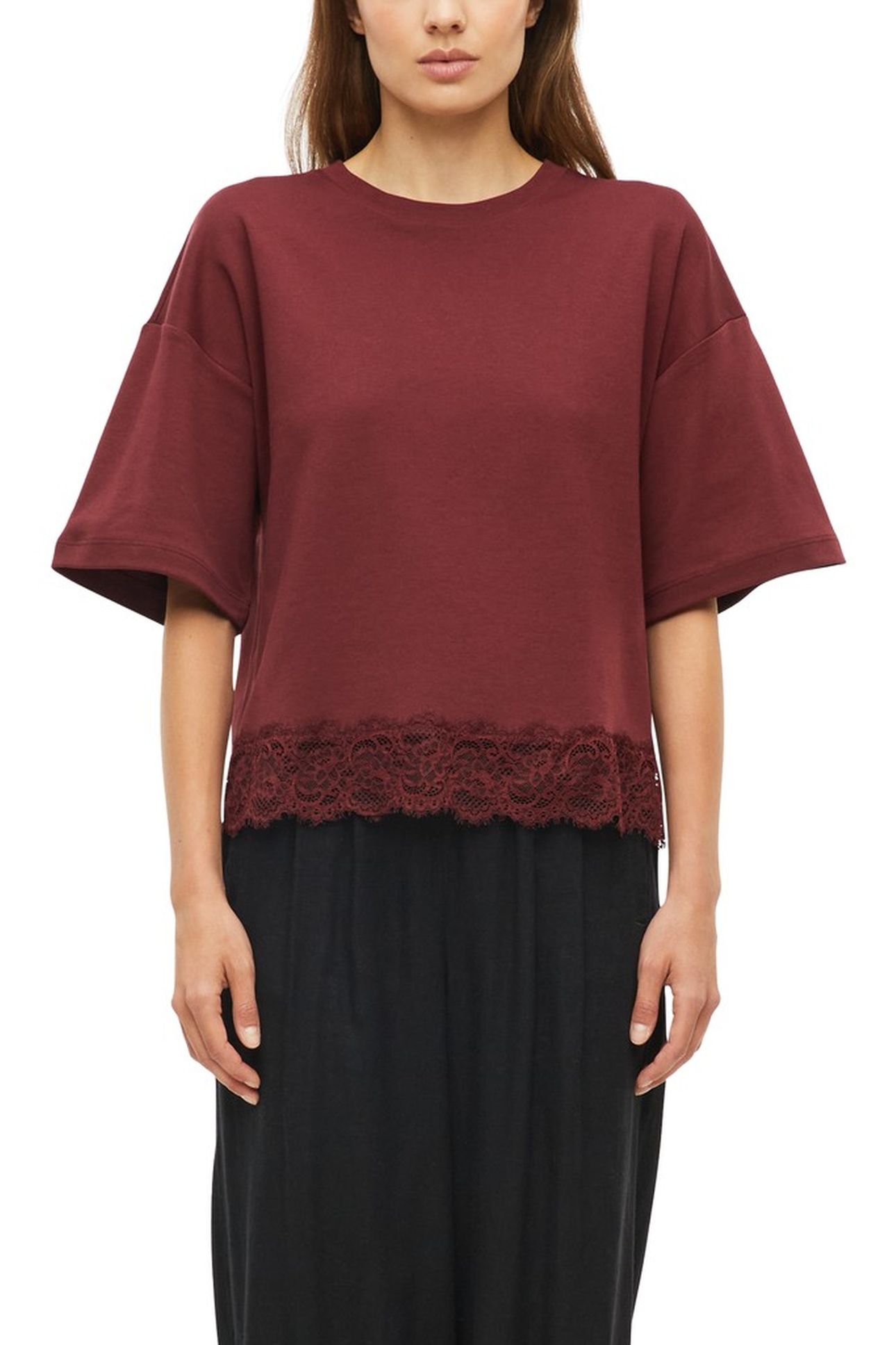 S.OLIVER T-SHIRTS BURGUNDY 2
