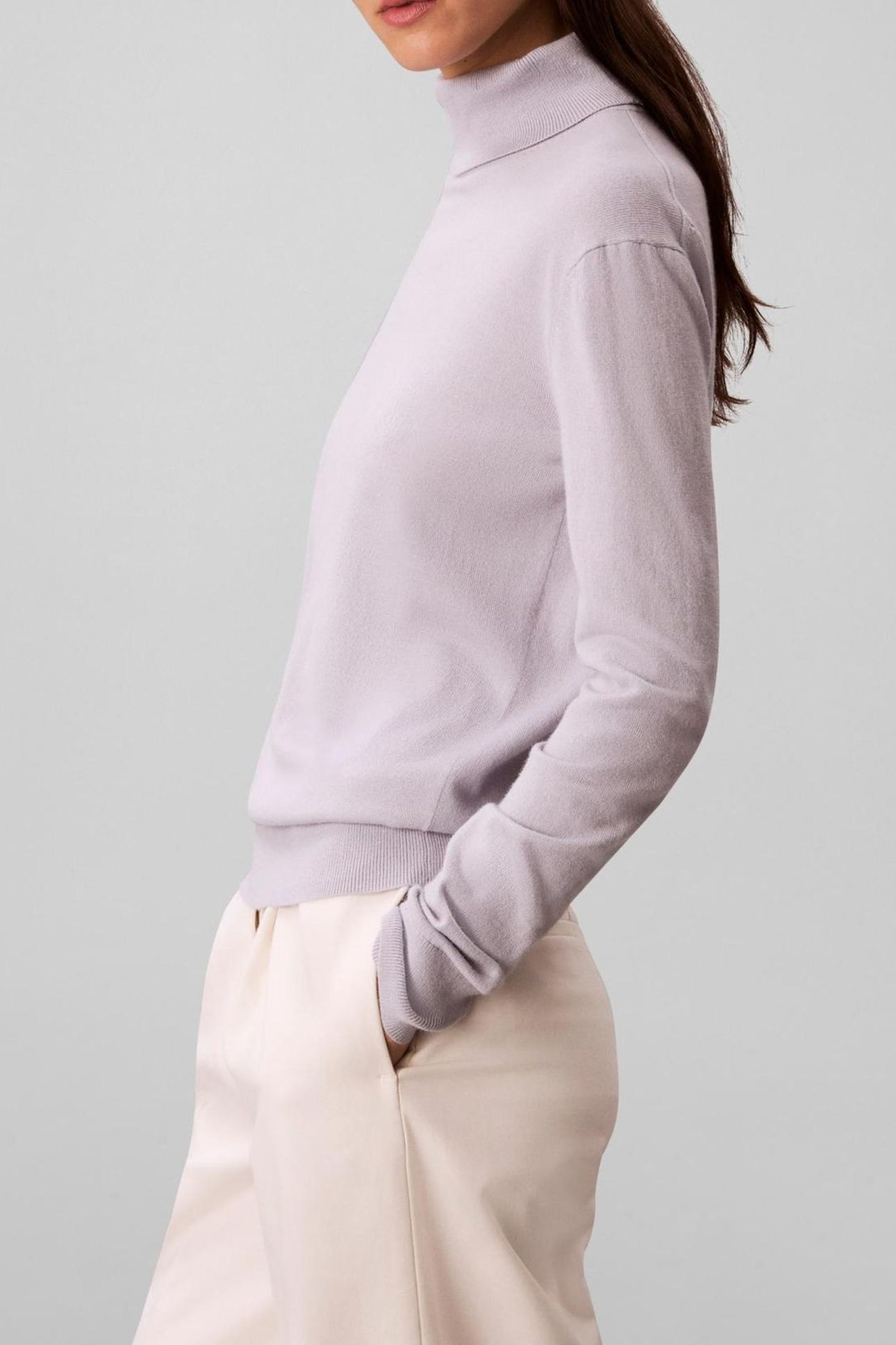 LS T-NECK EXTRAFINE MERINO LACEY LILAC 5