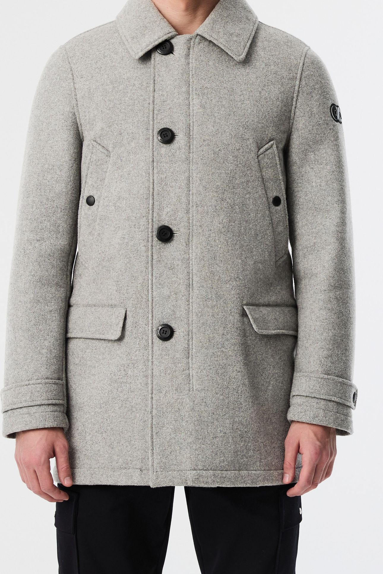 ORATA V4.Y9.02 COAT HEATHER GREY 1