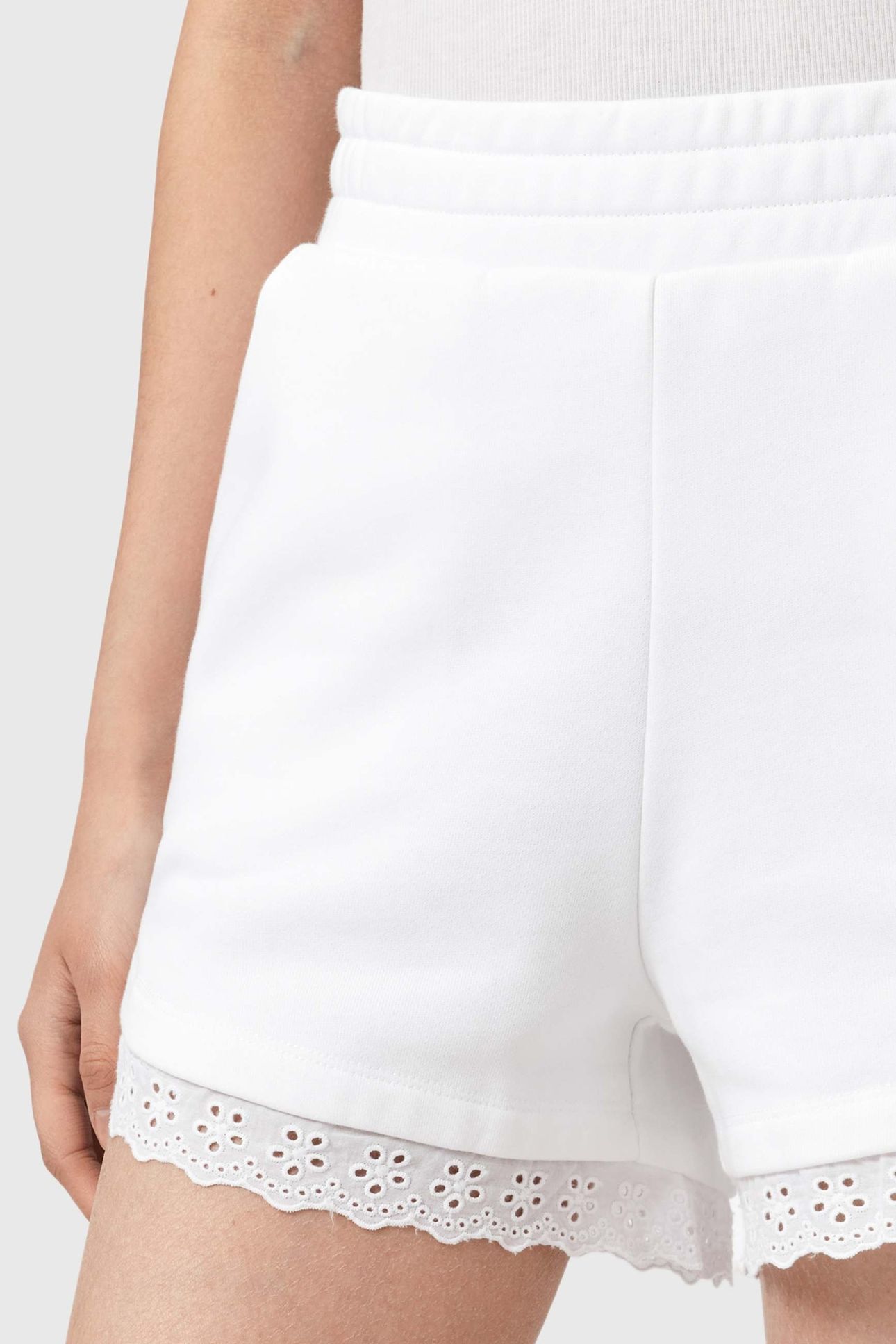 LELE LACE SHORT OPTIC WHITE 8
