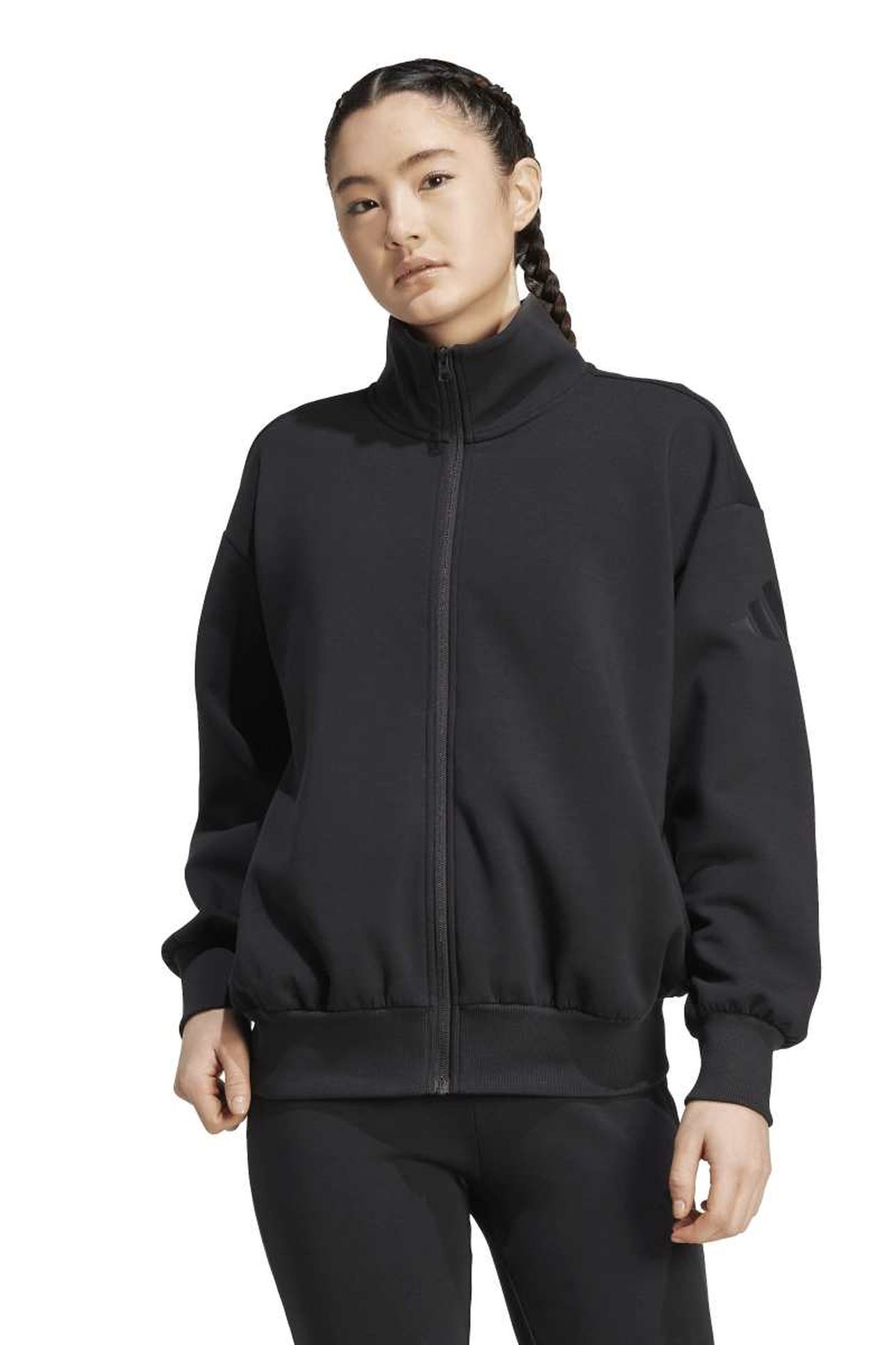 W ALL SEASON TRACK TOP BLACK 1